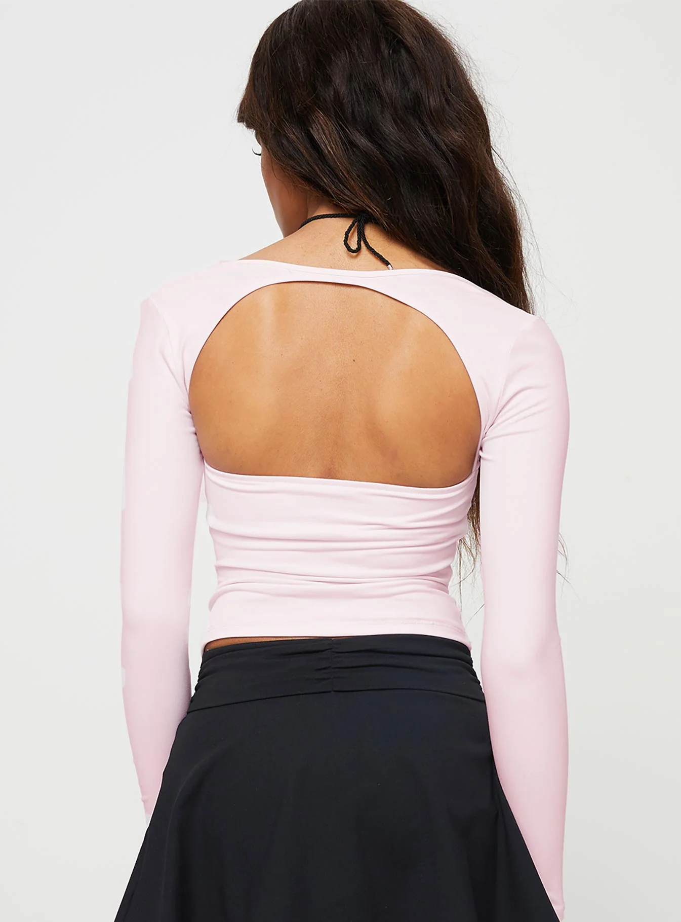 Adella Long Sleeve Top Pink - Image 5