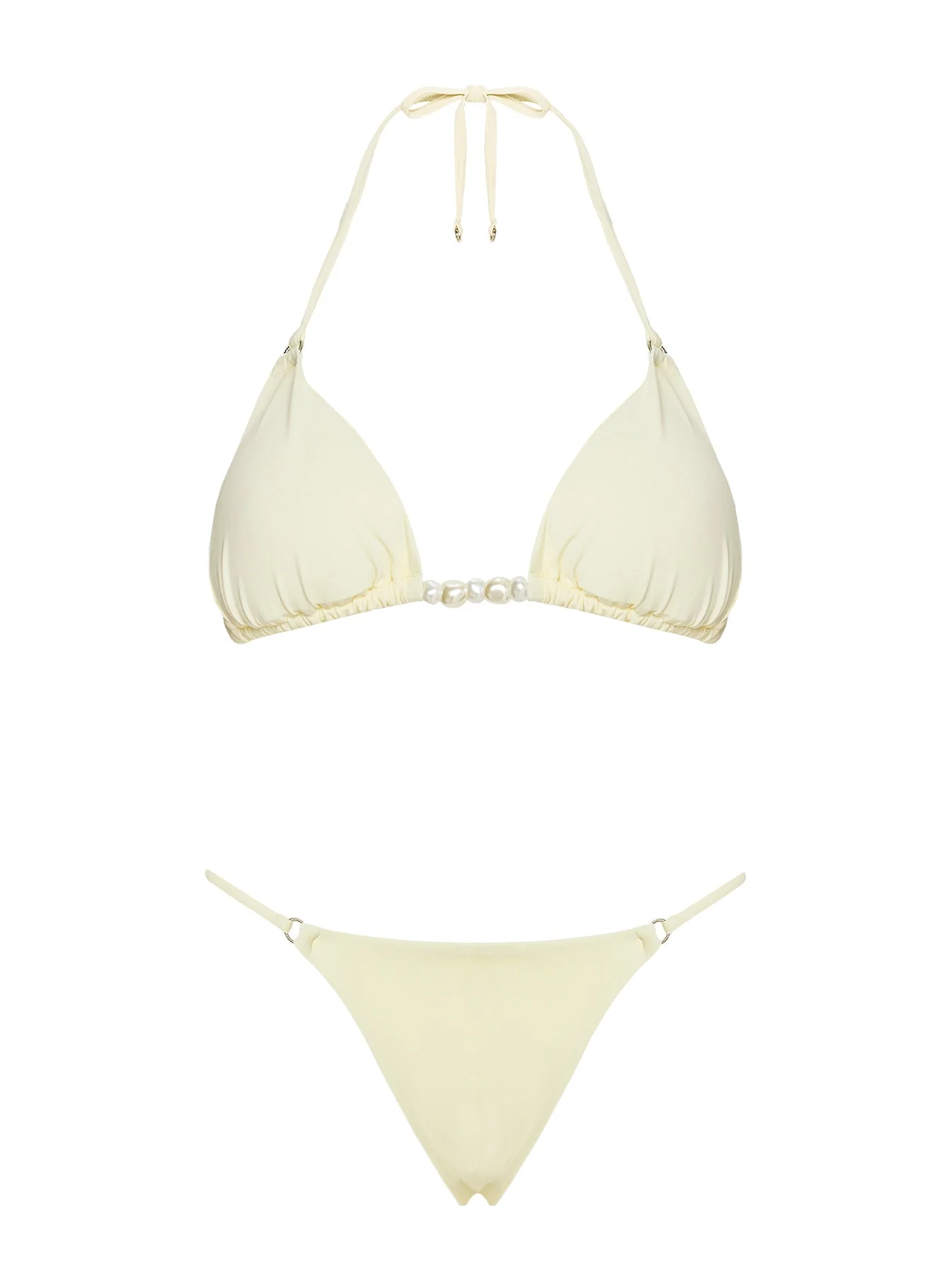 Adrah Cheeky Bikini Bottoms Yellow - Image 5