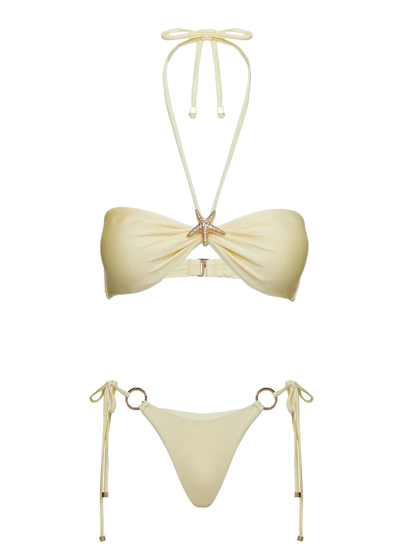 Alastor Halter Bikini Top Yellow - Image 5