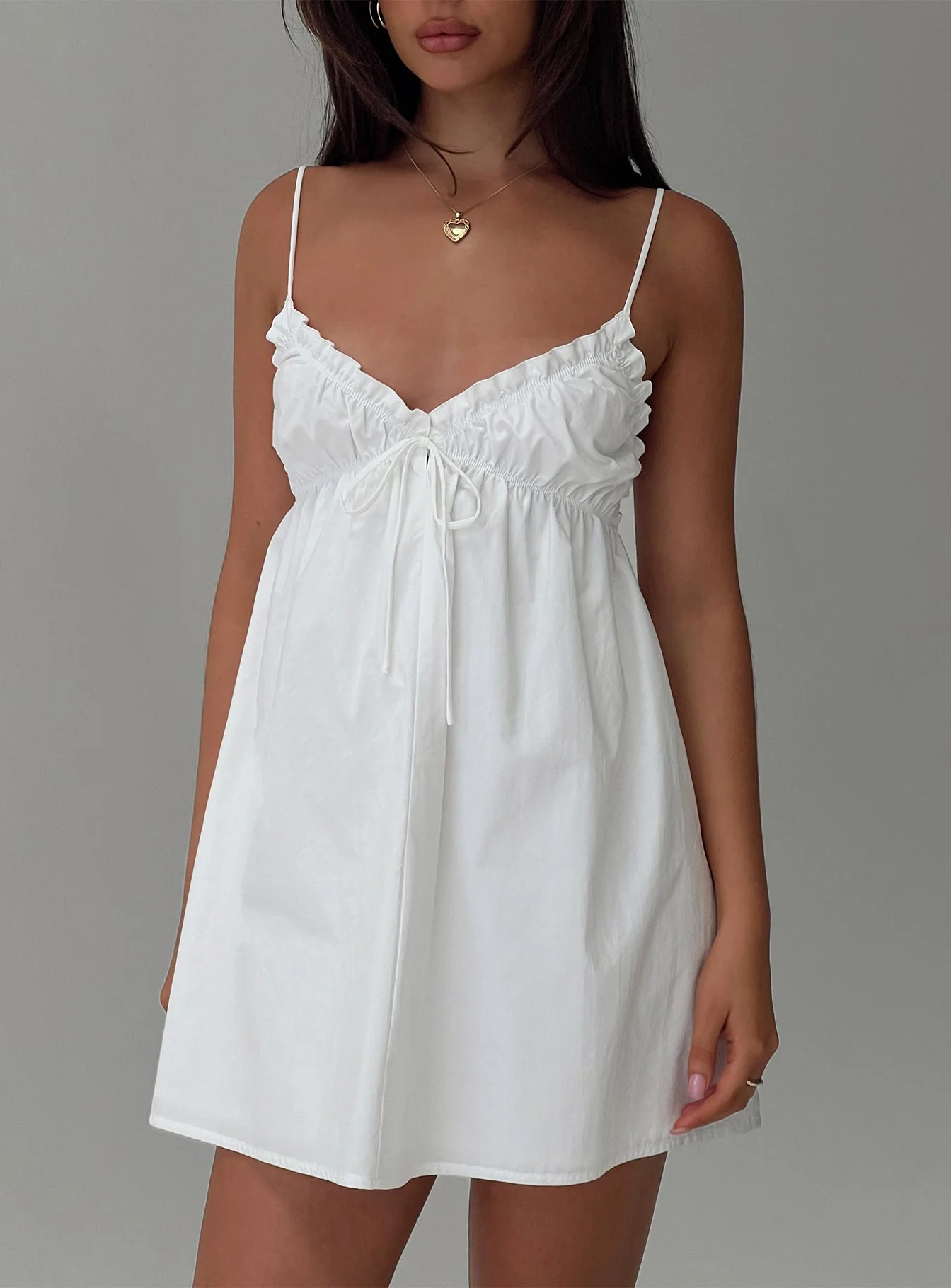Alchemy Mini Dress White - Image 8