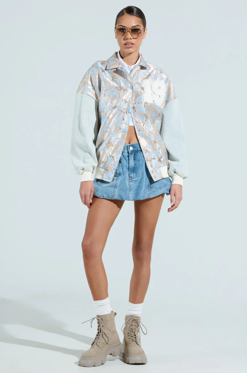 ALIYA BROCADE BOMBER - Image 6
