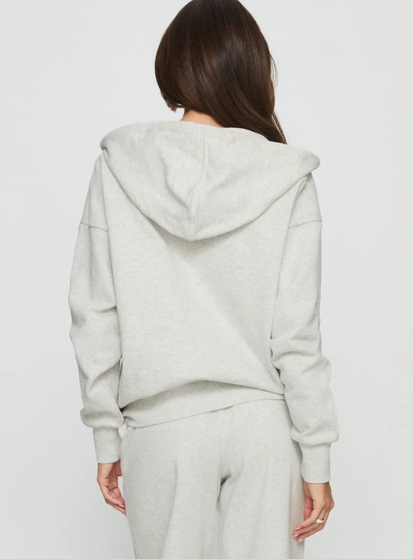 All Day Oversized Hoodie Grey Marle - Image 5