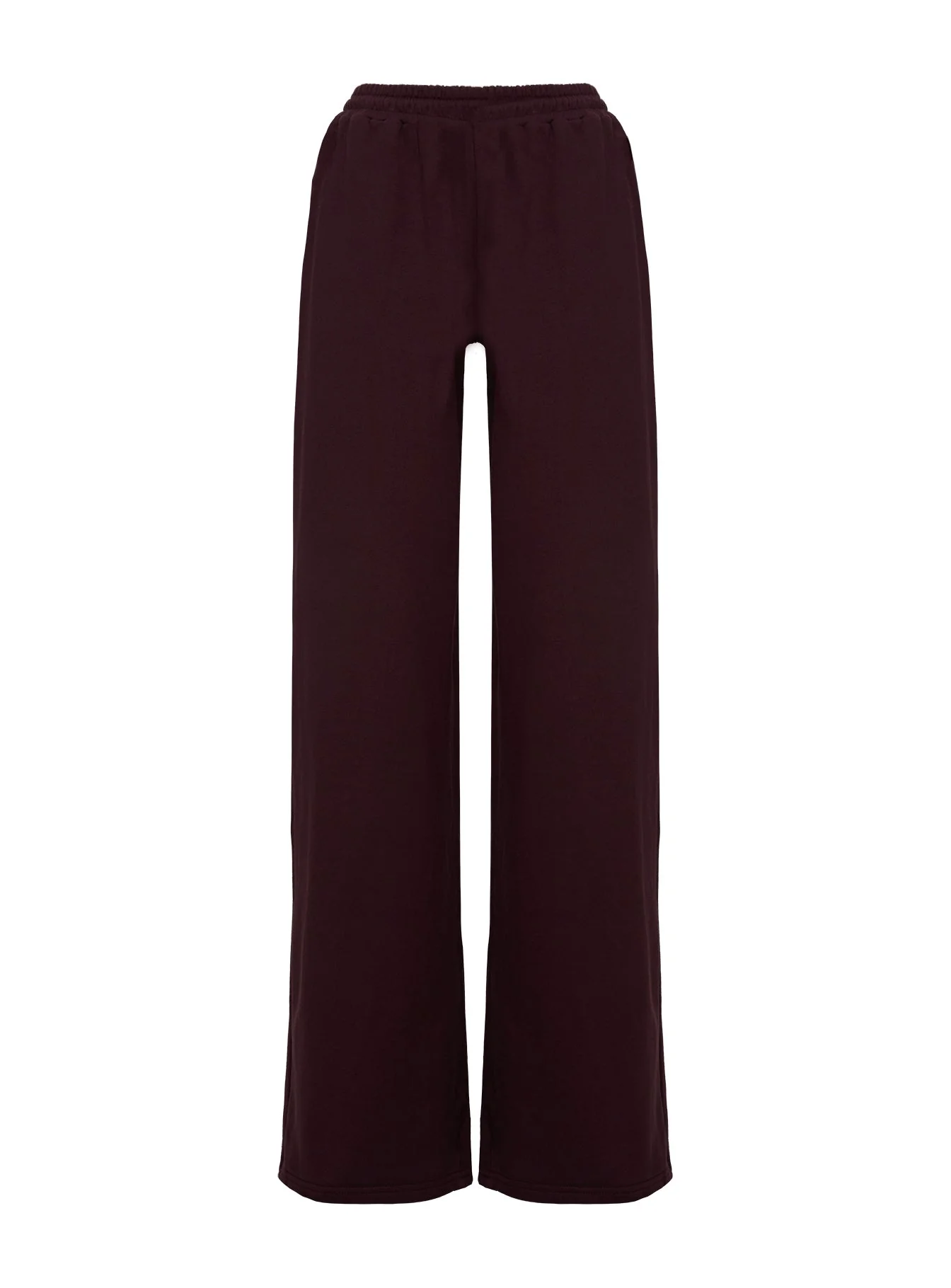 All Day Straight Leg Sweatpants Wine - Image 5