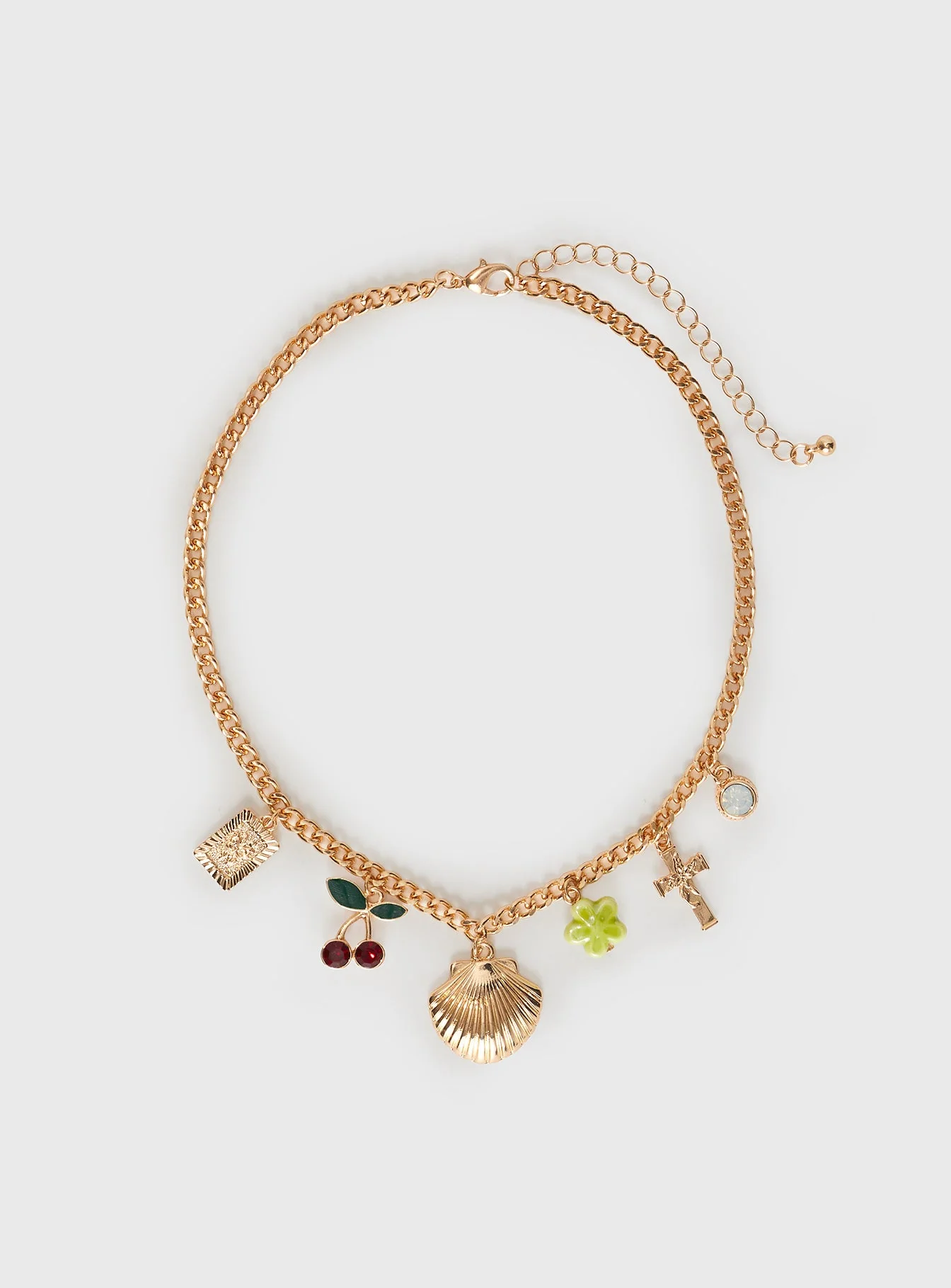 All My Life Charm Necklace Gold - Image 2