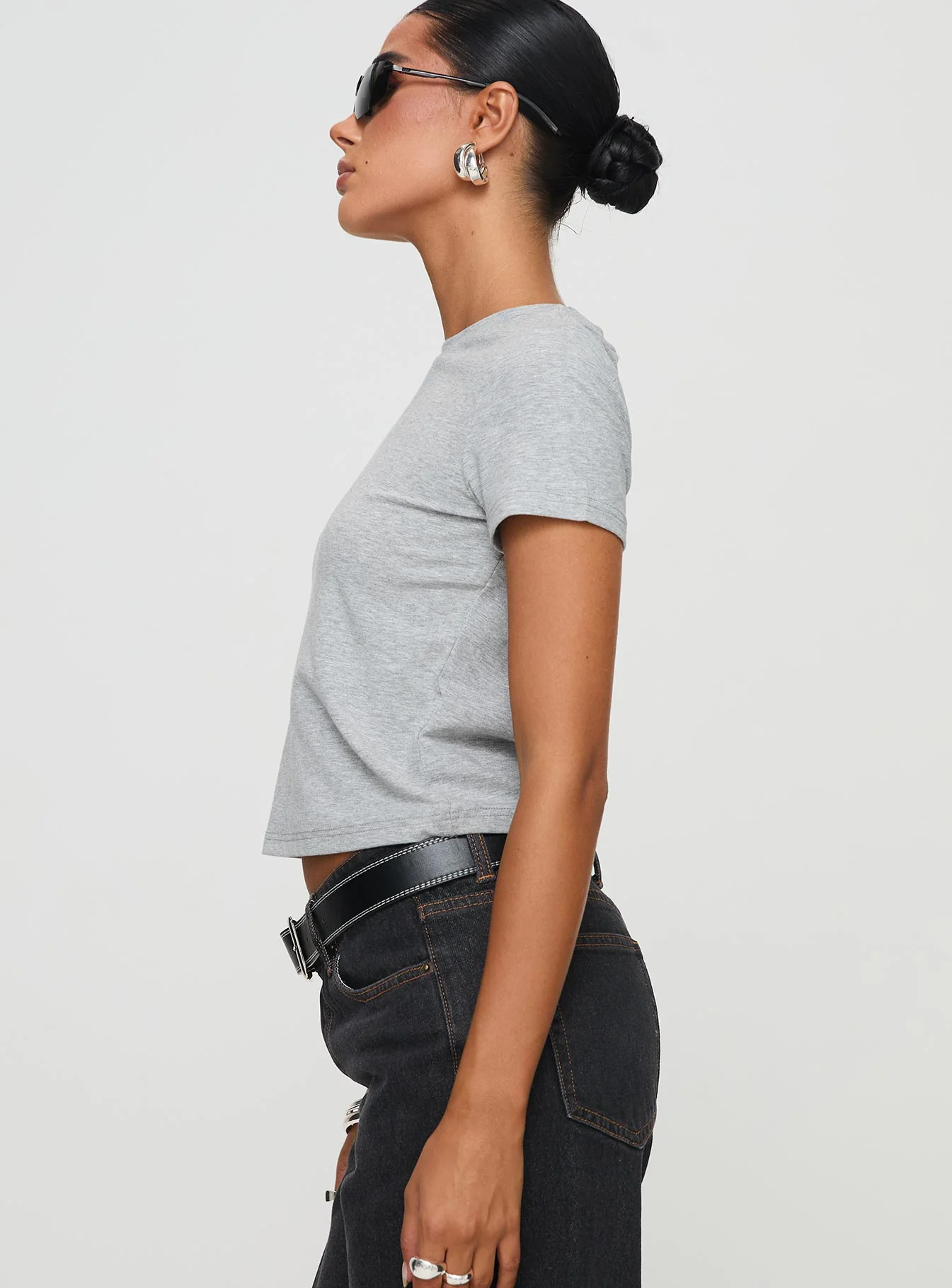 Alonza Tee Grey - Image 4