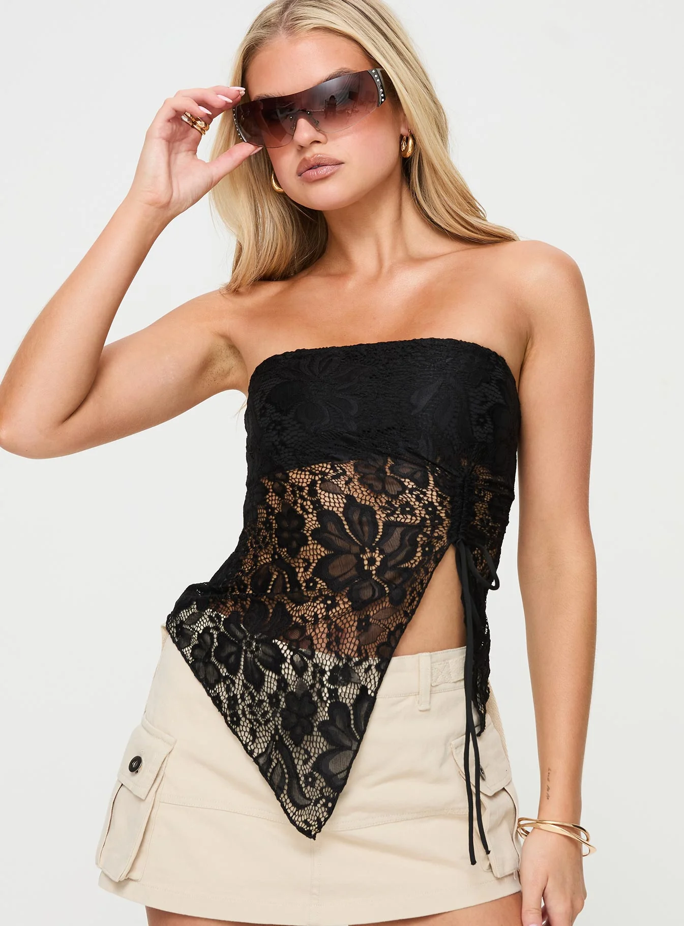 Alvara Strapless Top Black - Image 2