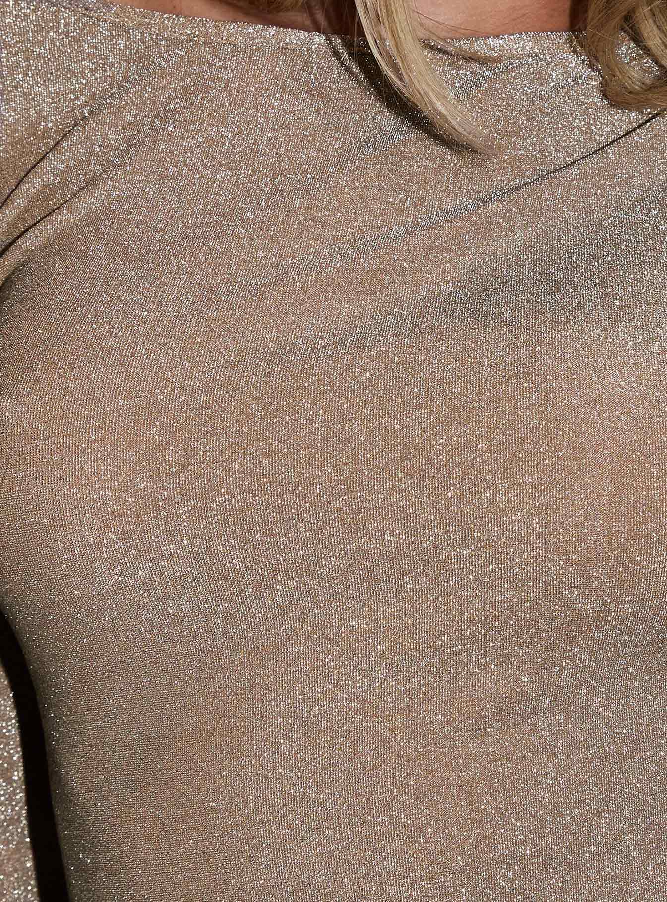 Amaltheia Long Sleeve Top Gold - Image 6