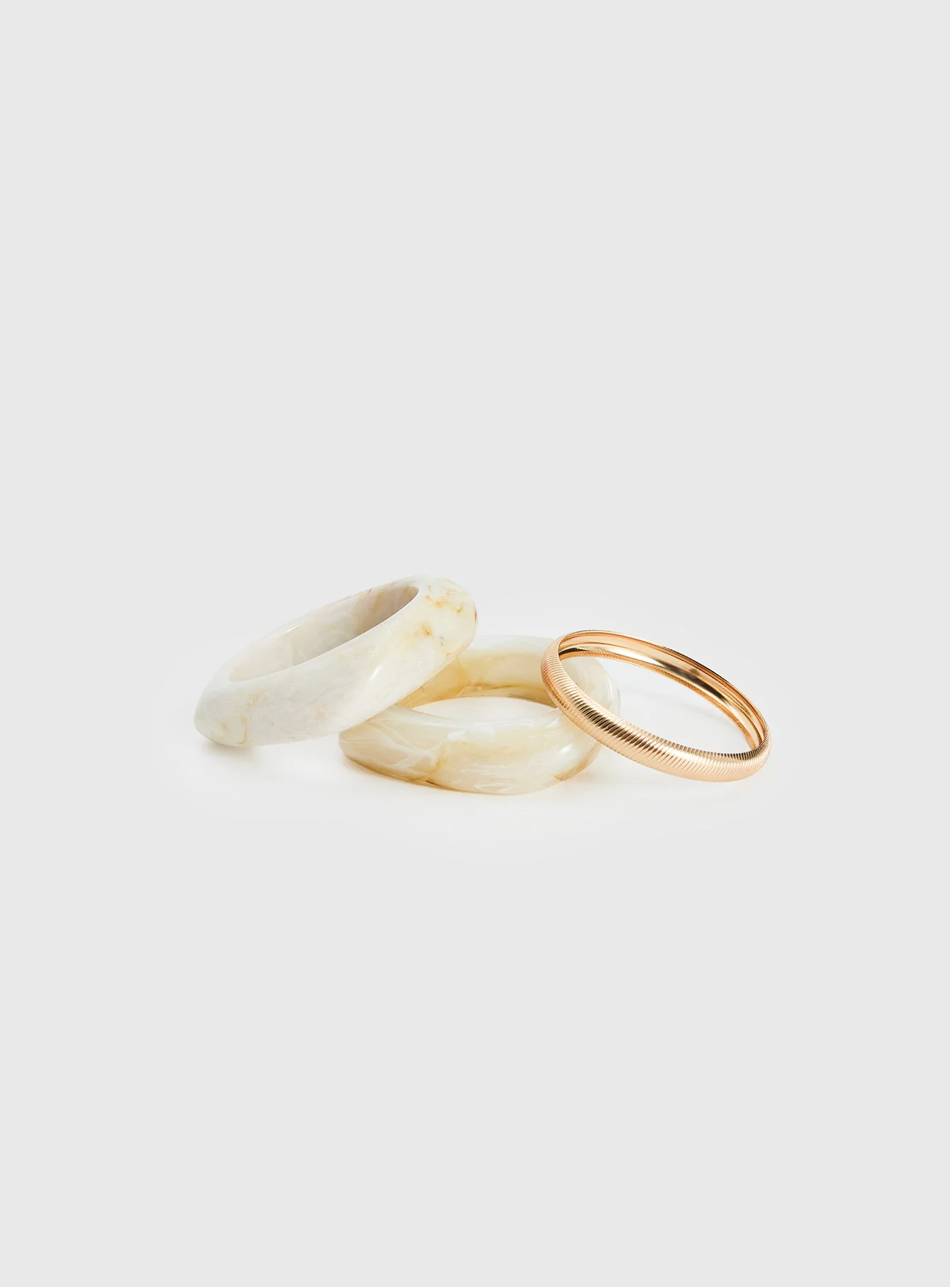 Amandah Resin Cuff Set Multi - Image 2