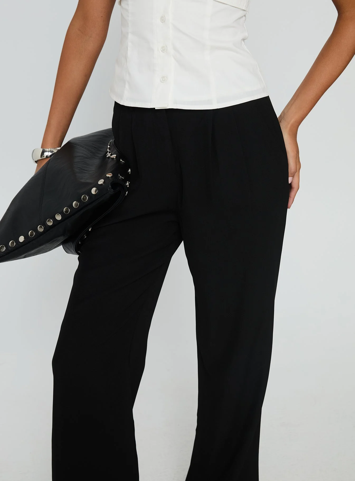 Ambient Wide Leg Pant Black - Image 6