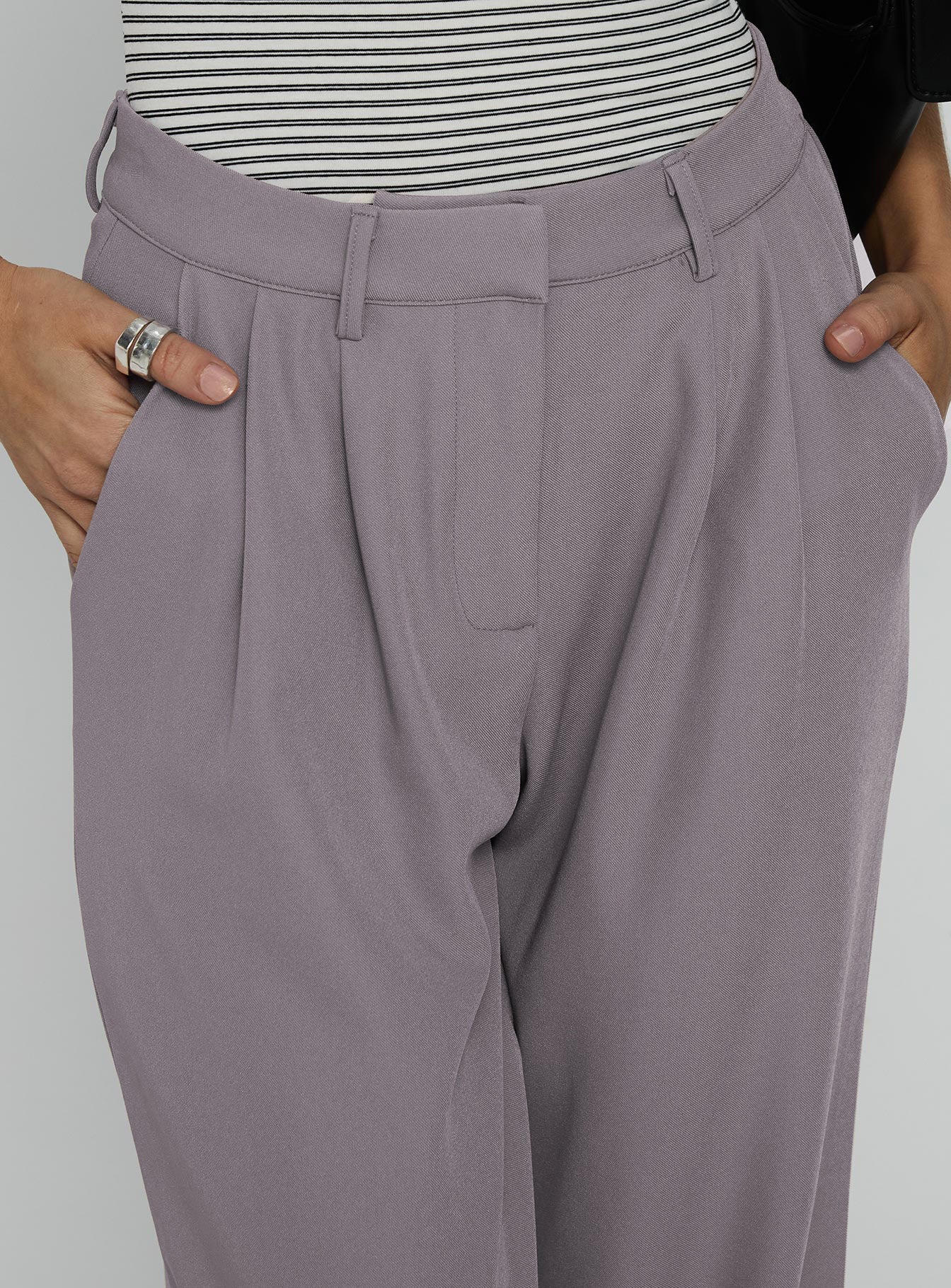 Ambient Wide Leg Pant Grey - Image 6