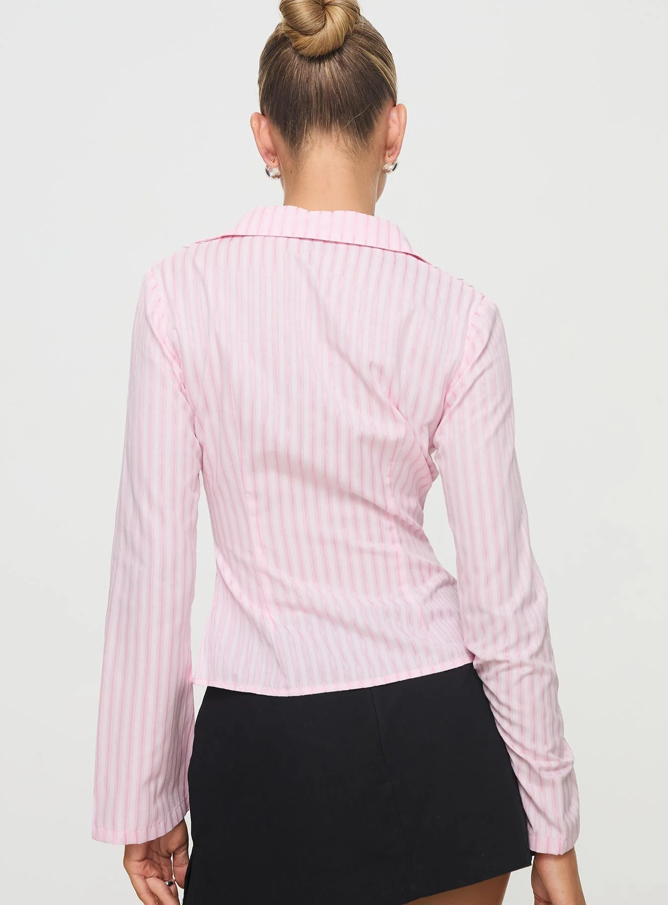 Ambrose Shirt Pink Stripe - Image 6