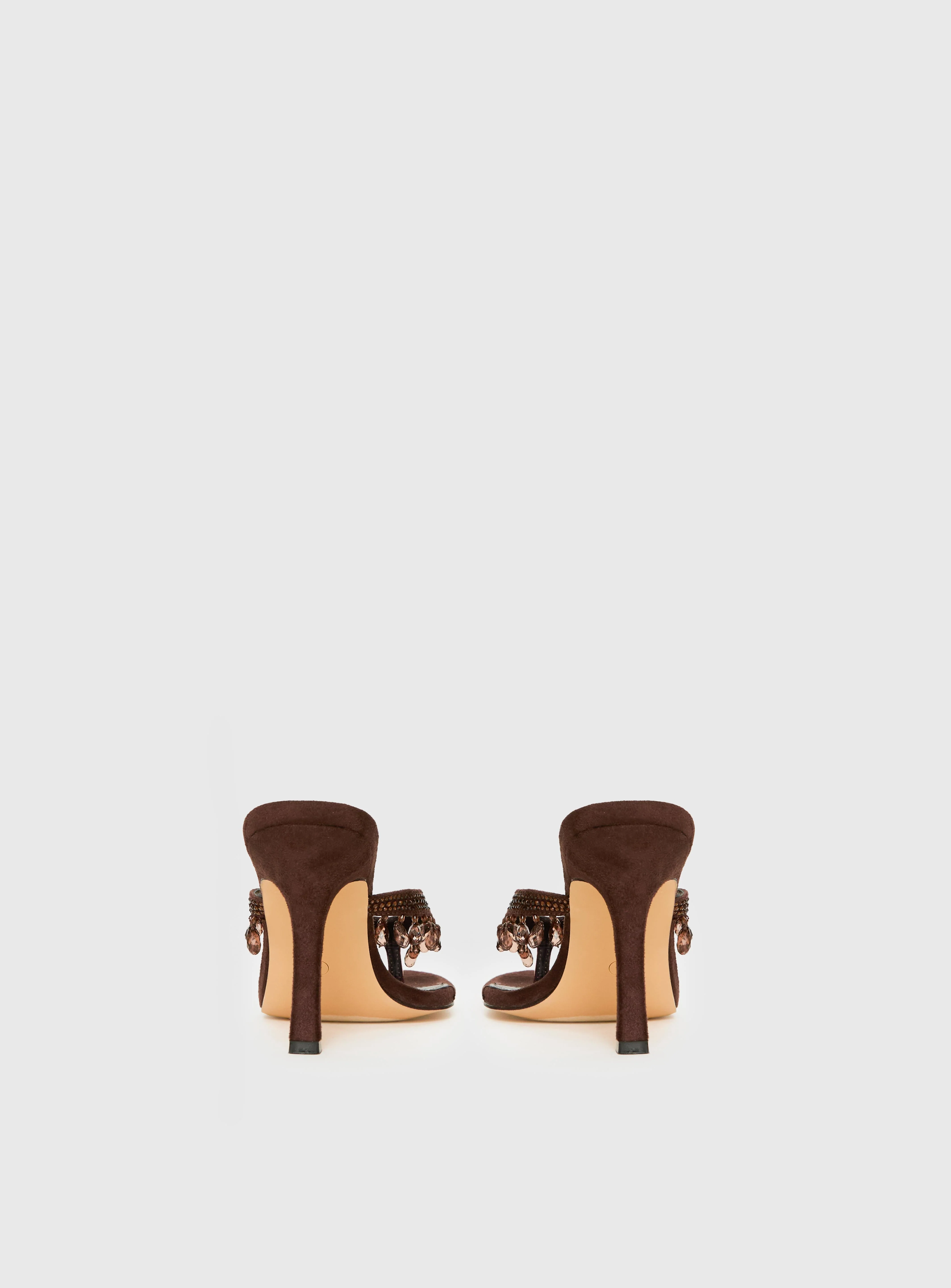 Ameliah Tassel Heels Brown - Image 5
