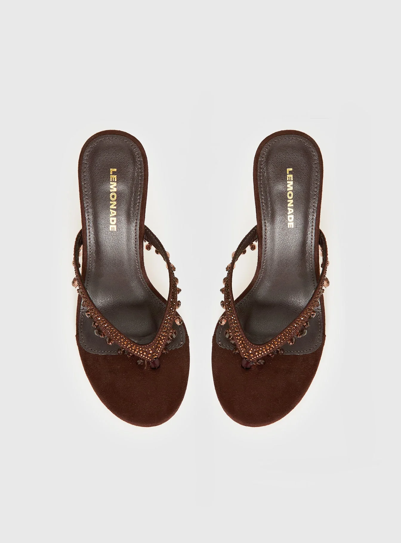Ameliah Tassel Heels Brown - Image 6