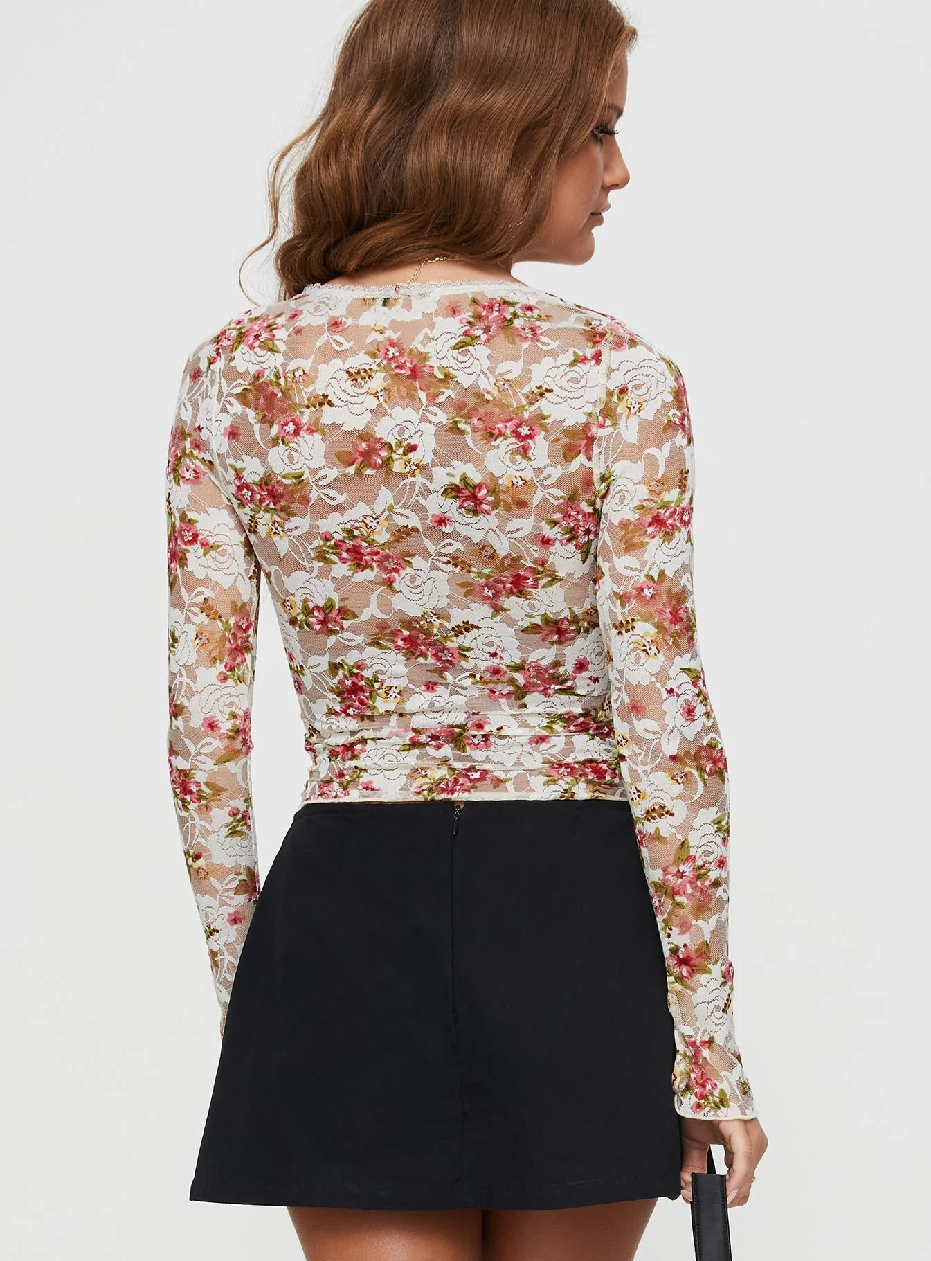 Amessa Long Sleeve Top Floral - Image 5