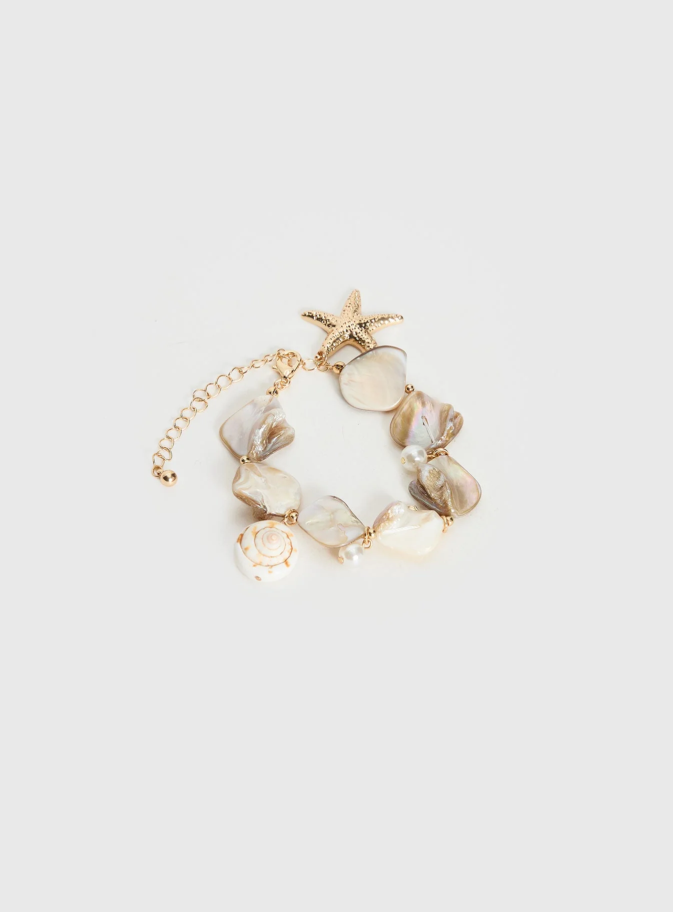 Amplitude Shell-look Bracelet Gold - Image 2