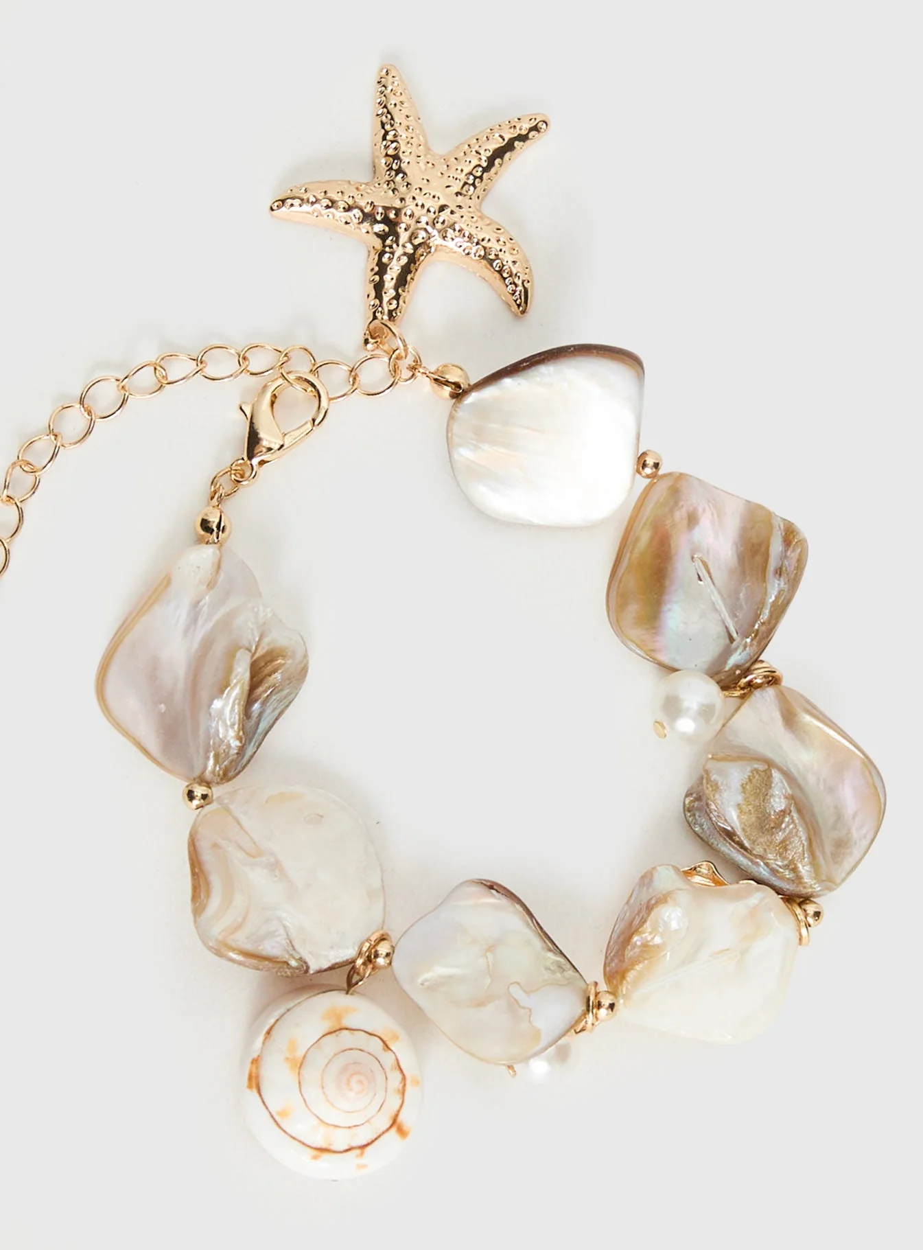Amplitude Shell-look Bracelet Gold - Image 3