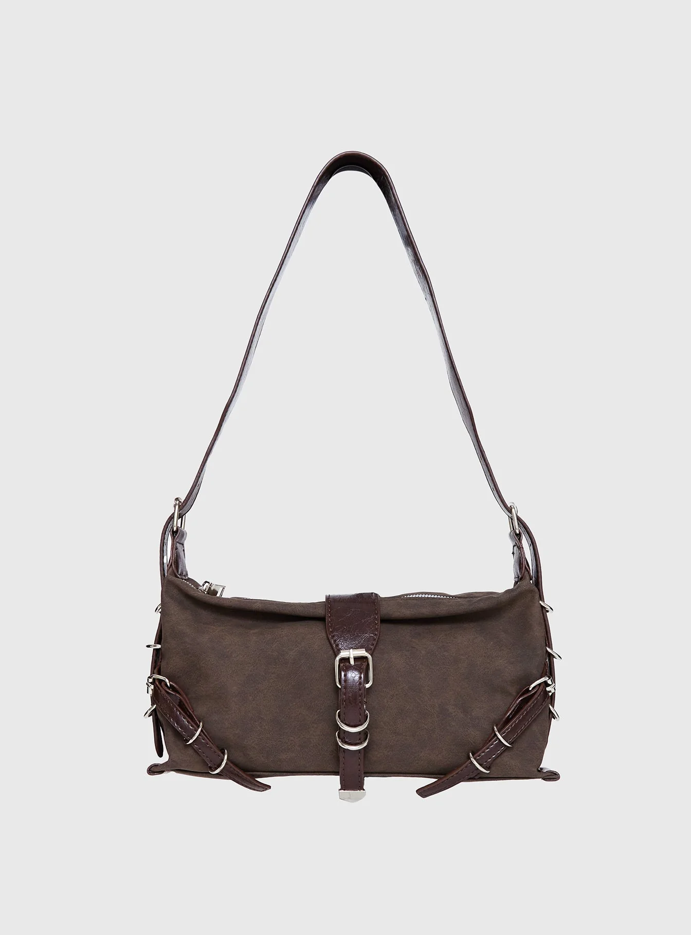 Anatolius Shoulder Bag Washed Brown - Image 2