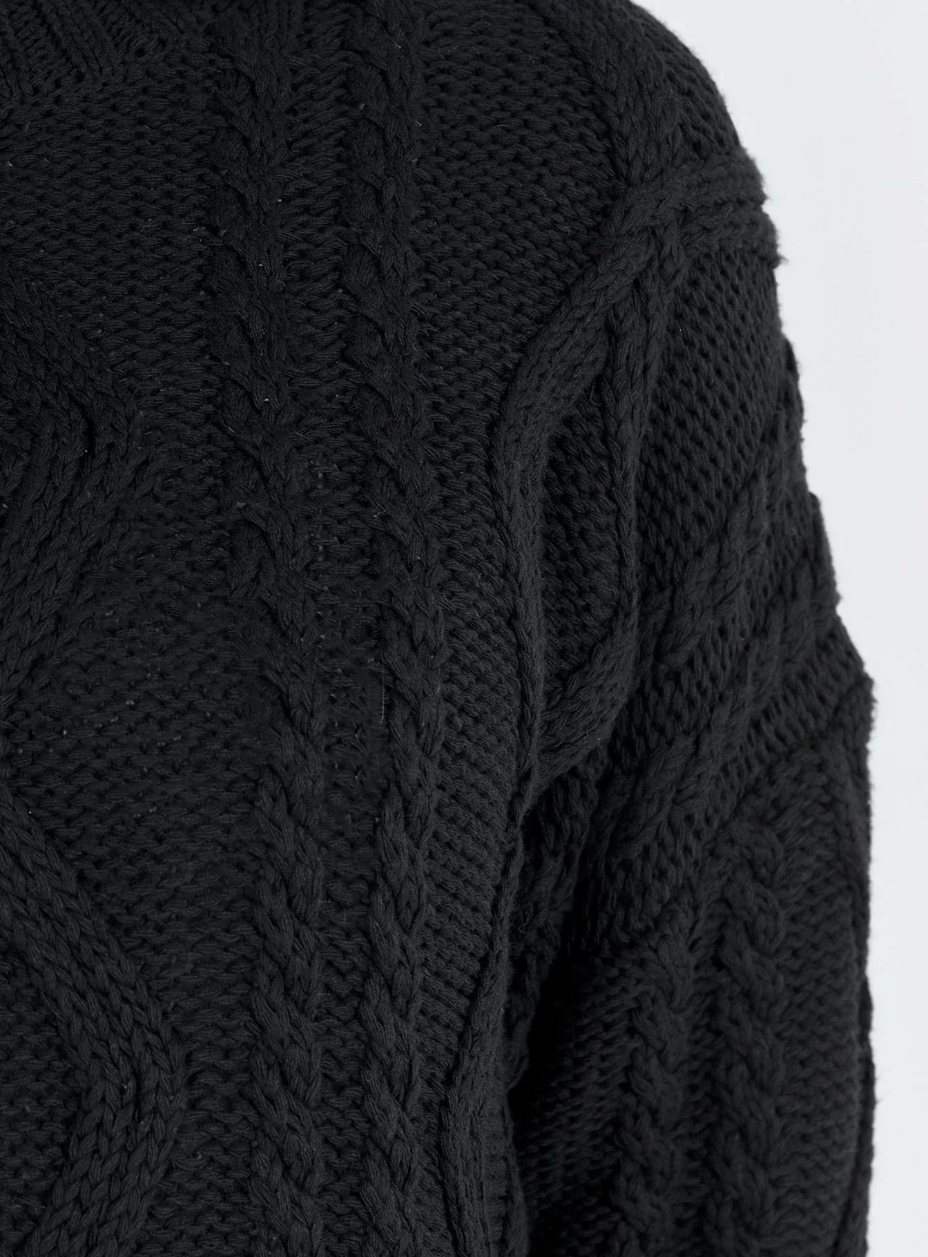 Anaya Oversized Sweater Black - Image 6