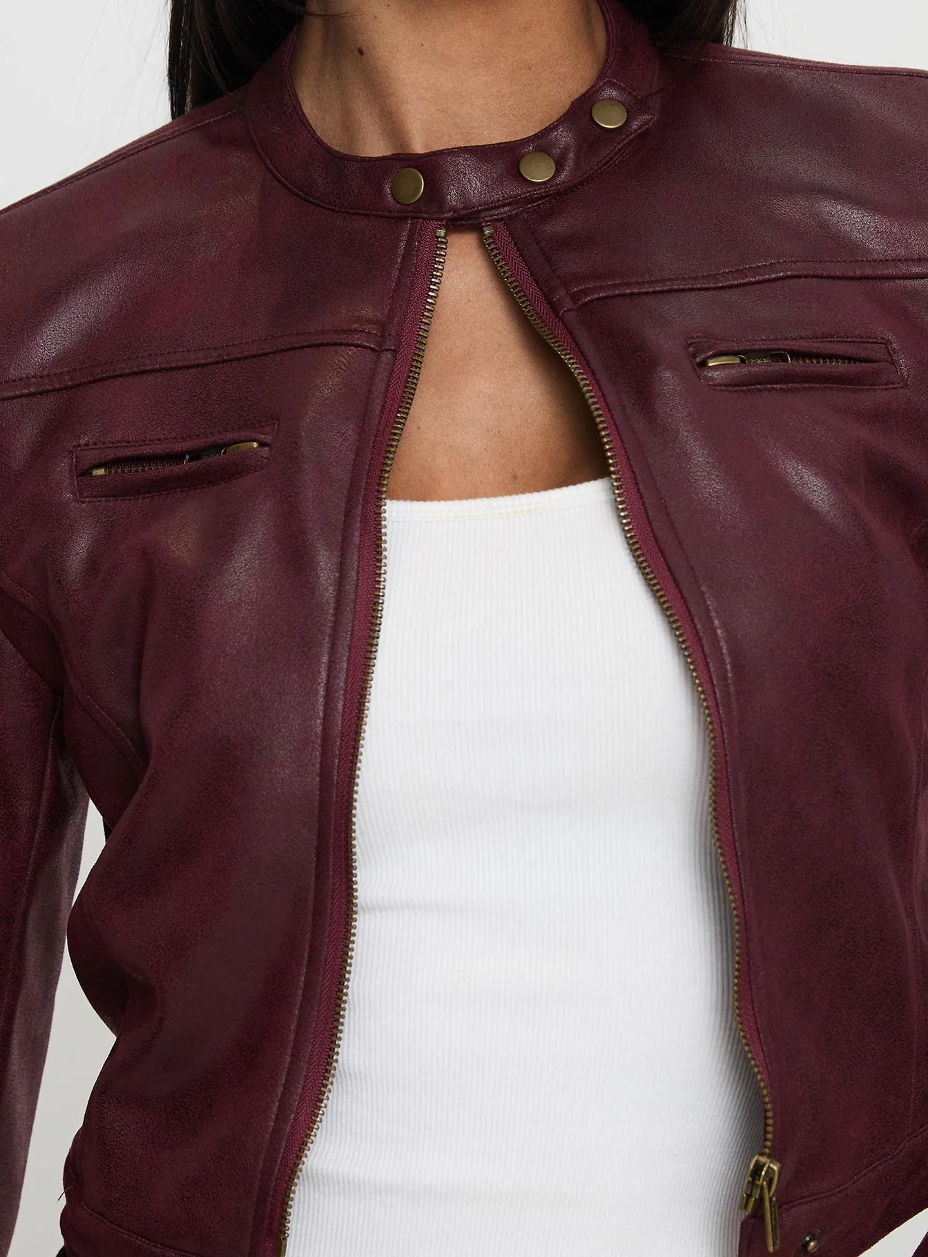 Anfield Jacket Burgundy - Image 6