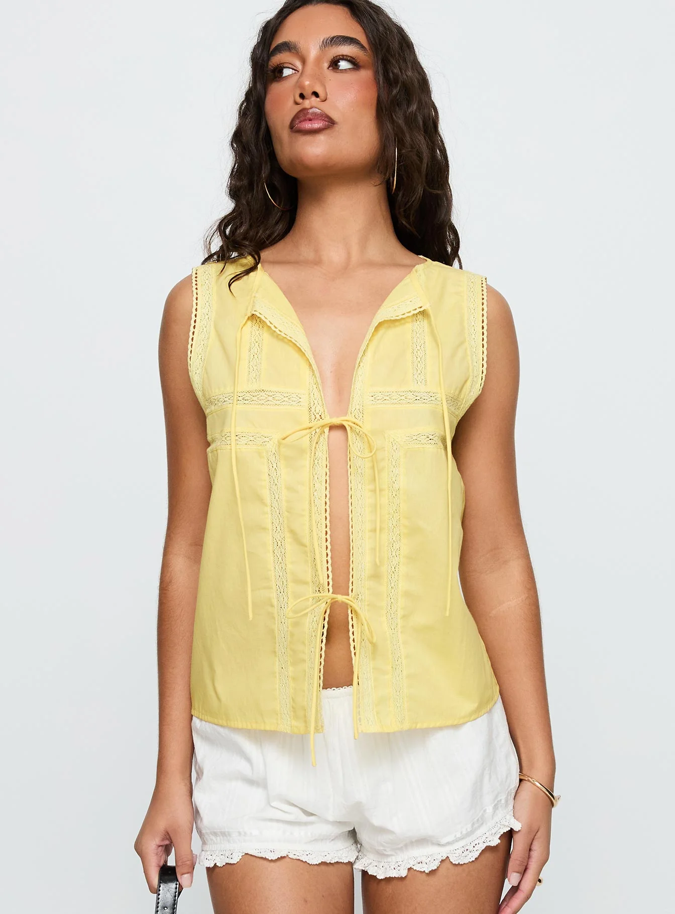 Angourie Blouse Top Lemon - Image 2