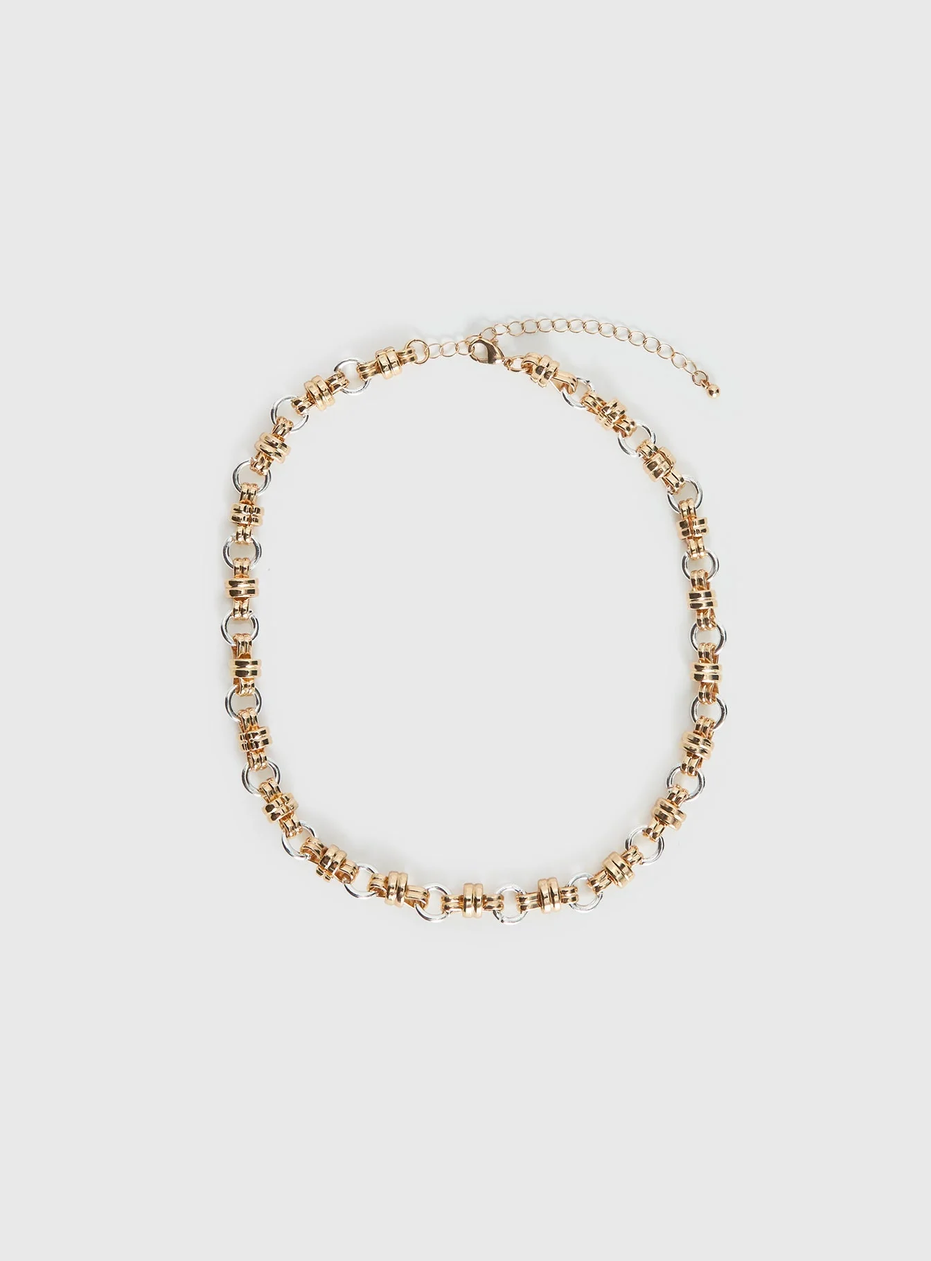 Annalie Linked Necklace Gold / Silver - Image 2