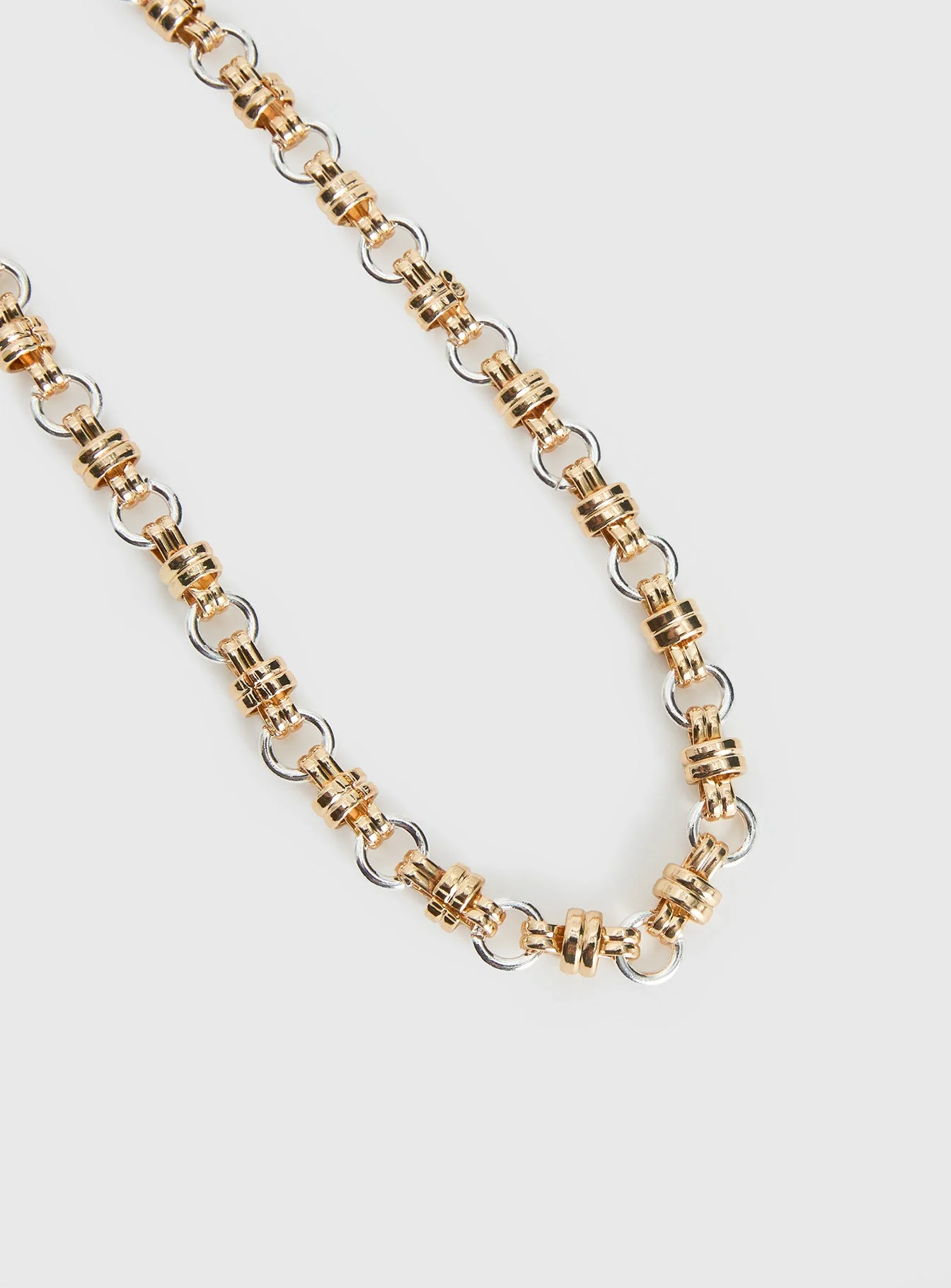 Annalie Linked Necklace Gold / Silver - Image 3