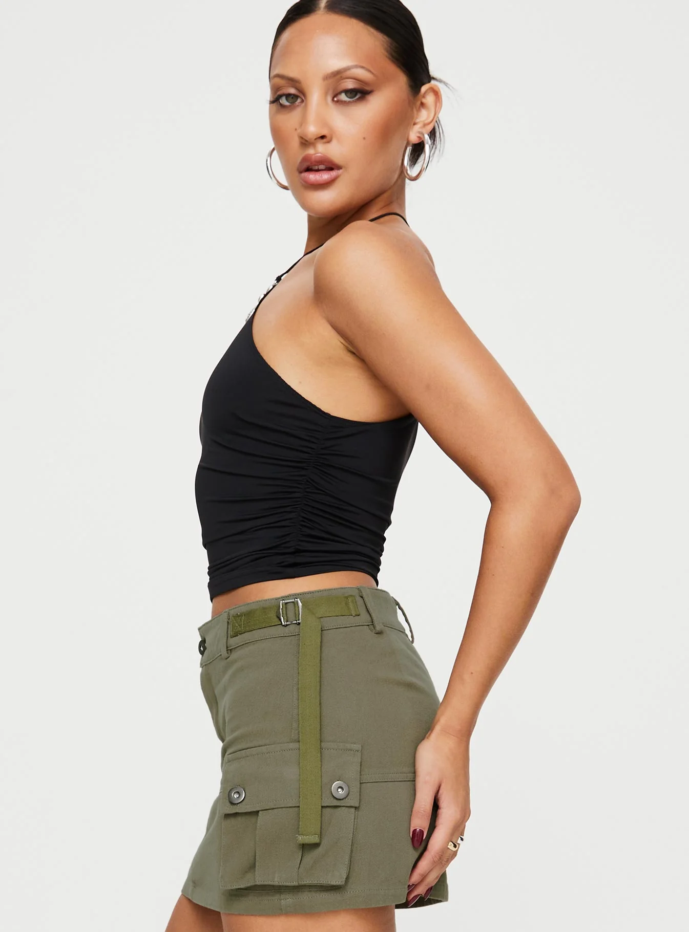 Annem One Shoulder Top Black - Image 3