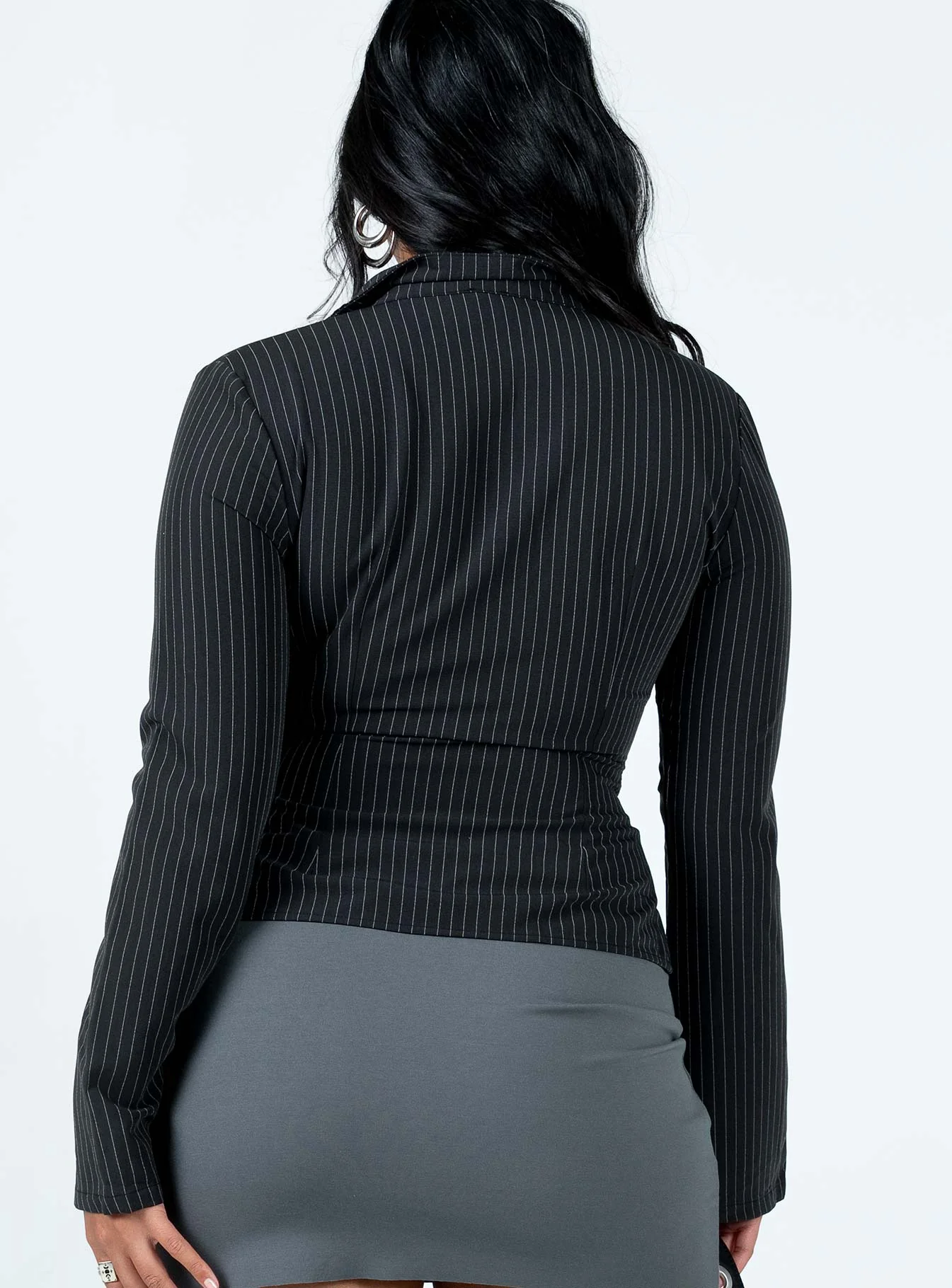 Anni Stripe Shirt Pinstripe - Image 5