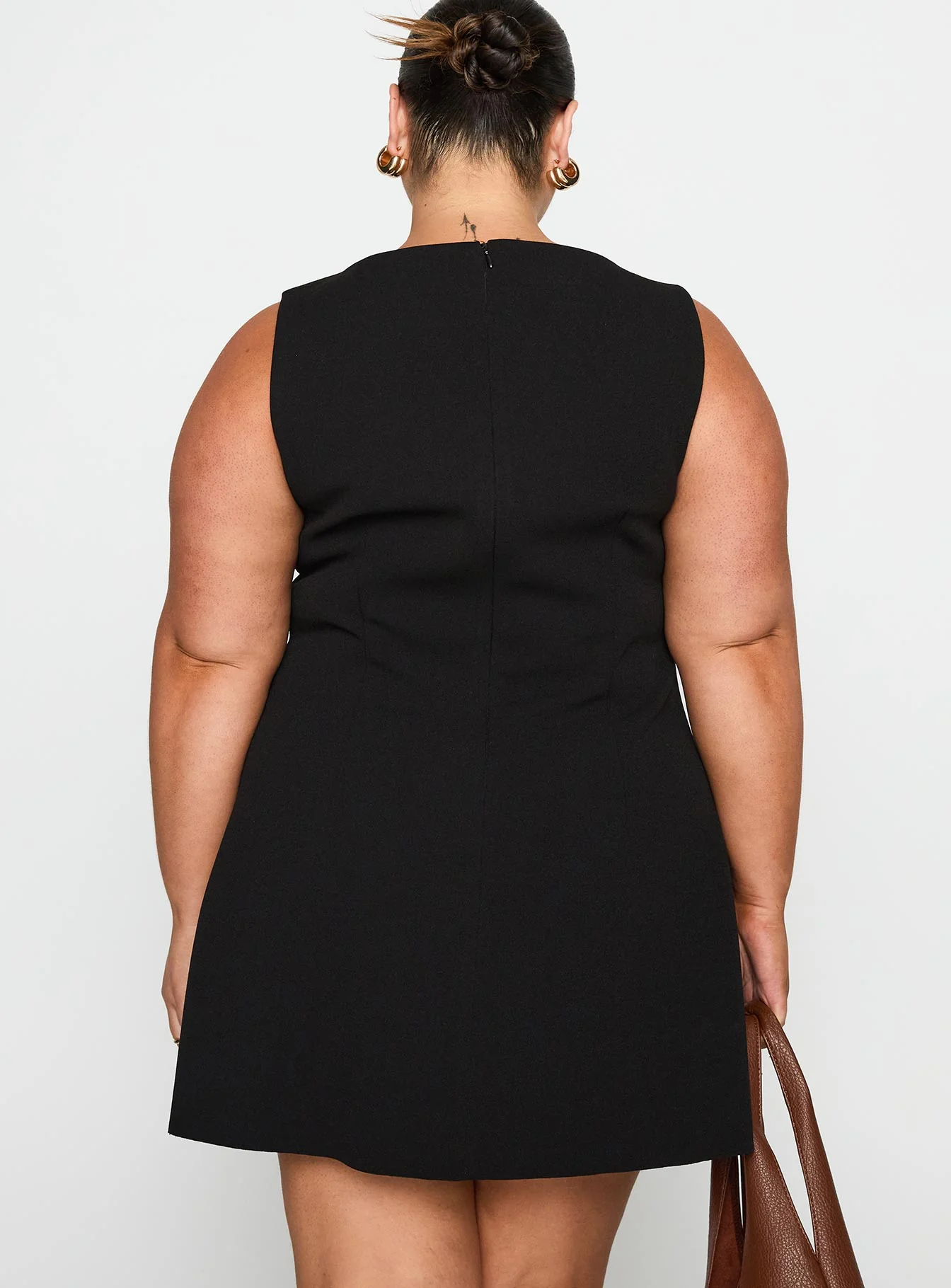 Anse Mini Dress Black Curve - Image 5