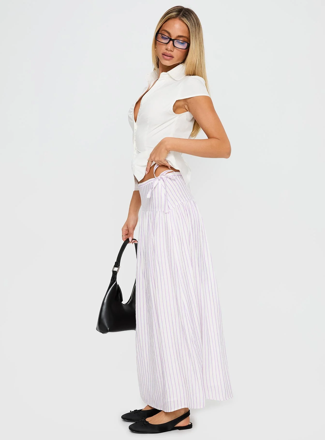 Antheia Maxi Skirt White Multi - Image 4