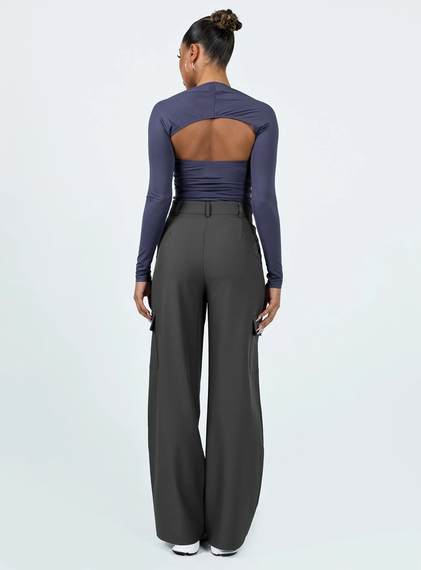 Archer Cargo Pants Slate - Image 4