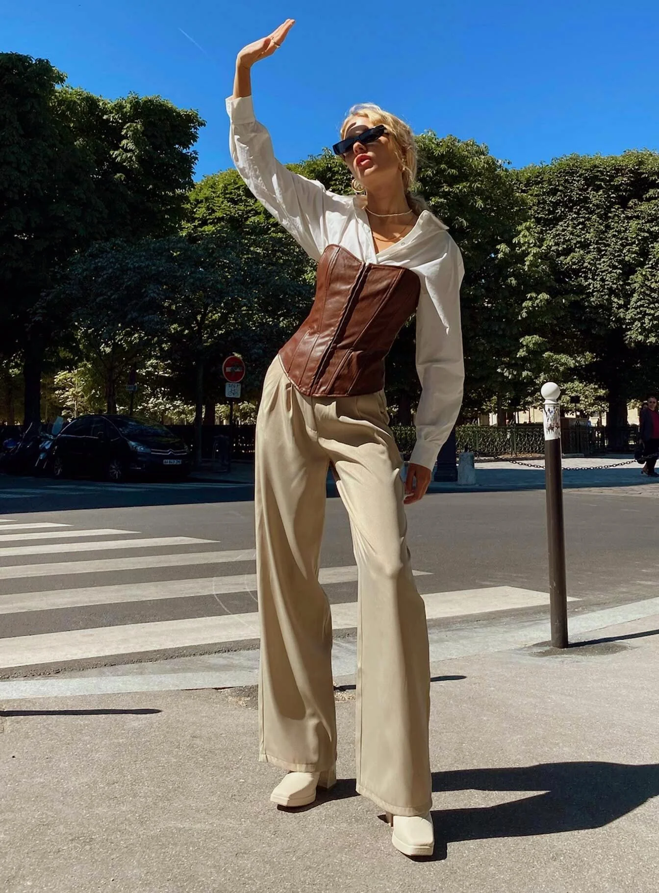 Archer Pants Taupe Tall - Image 9