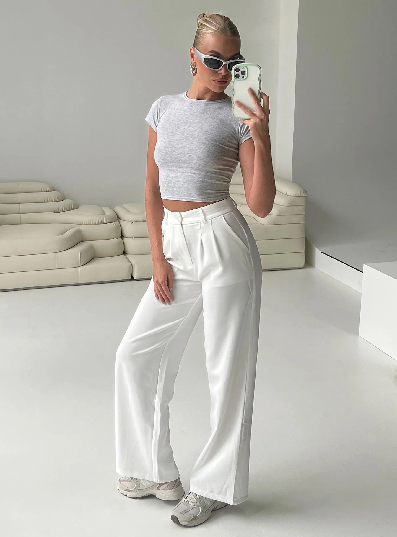 Archer Pants White Tall - Image 9