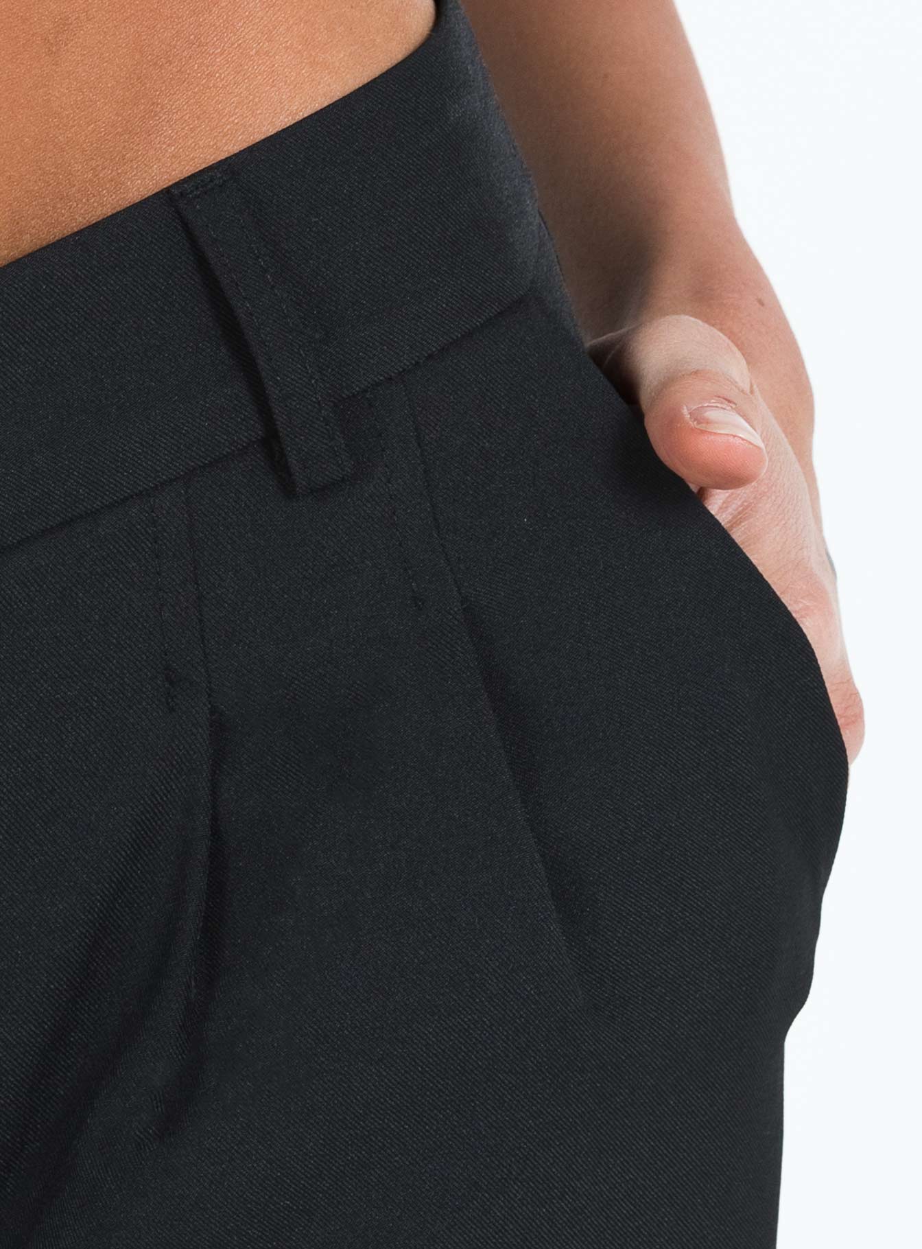 Archie Low Rise Pants Black Petite - Image 6