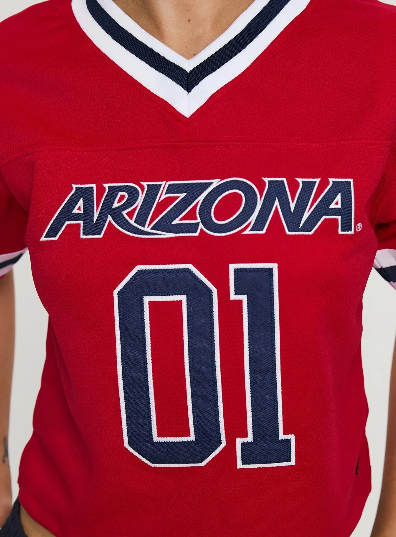 U of A Football Jersey Red - Image 6