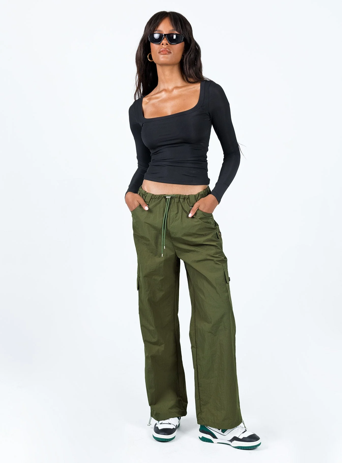 Arthie Long Sleeve Top Black Low Impact - Image 3