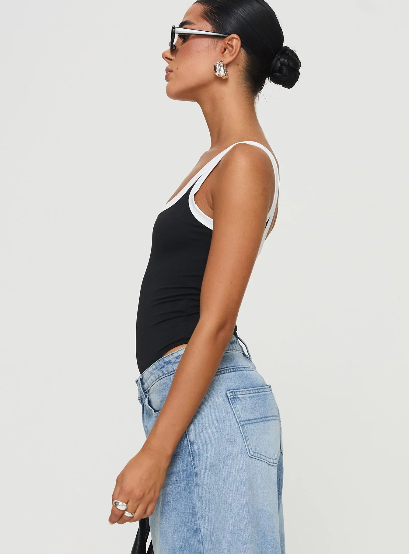 Astrea Bodysuit Black / White - Image 4