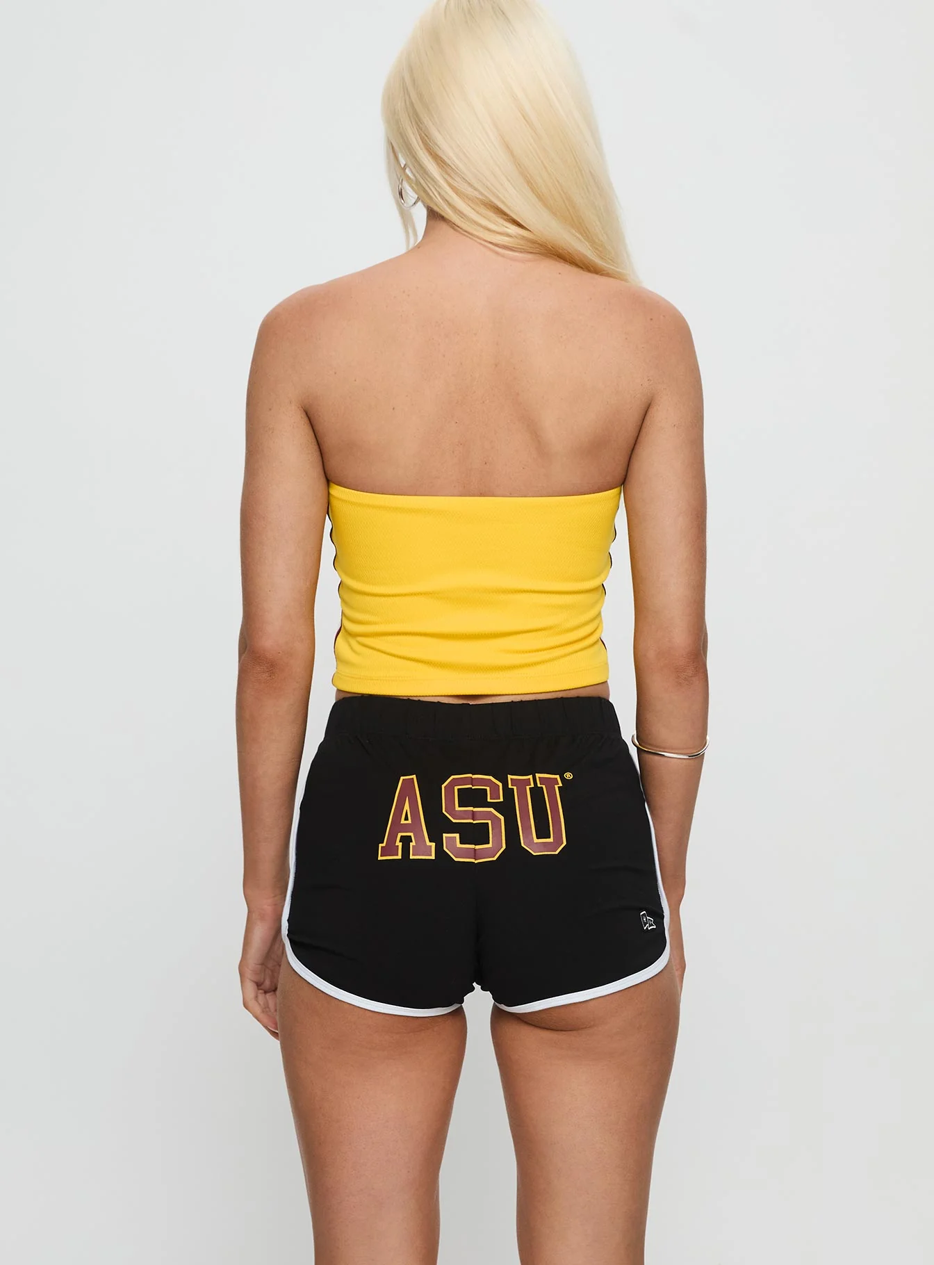 ASU Old School Mini Short Black - Image 4
