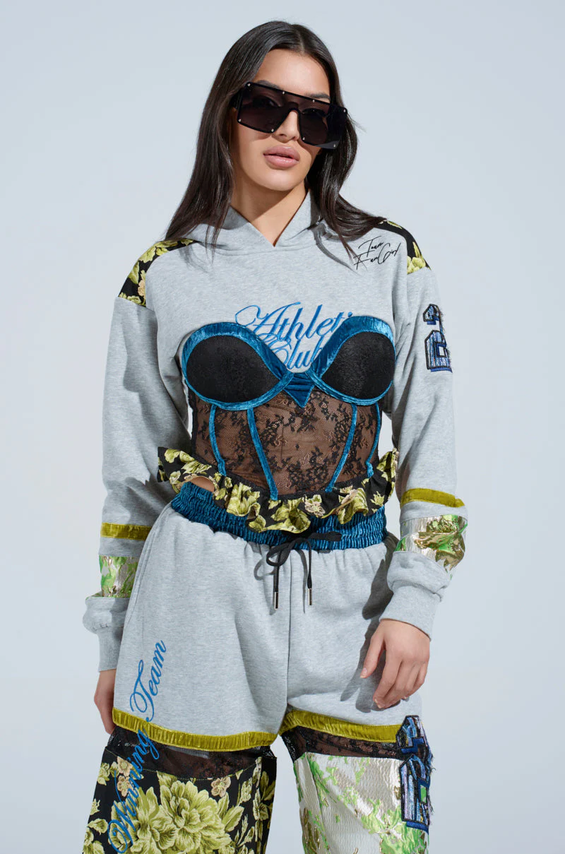 ATHLETIC CHIC HOODIE - Image 2