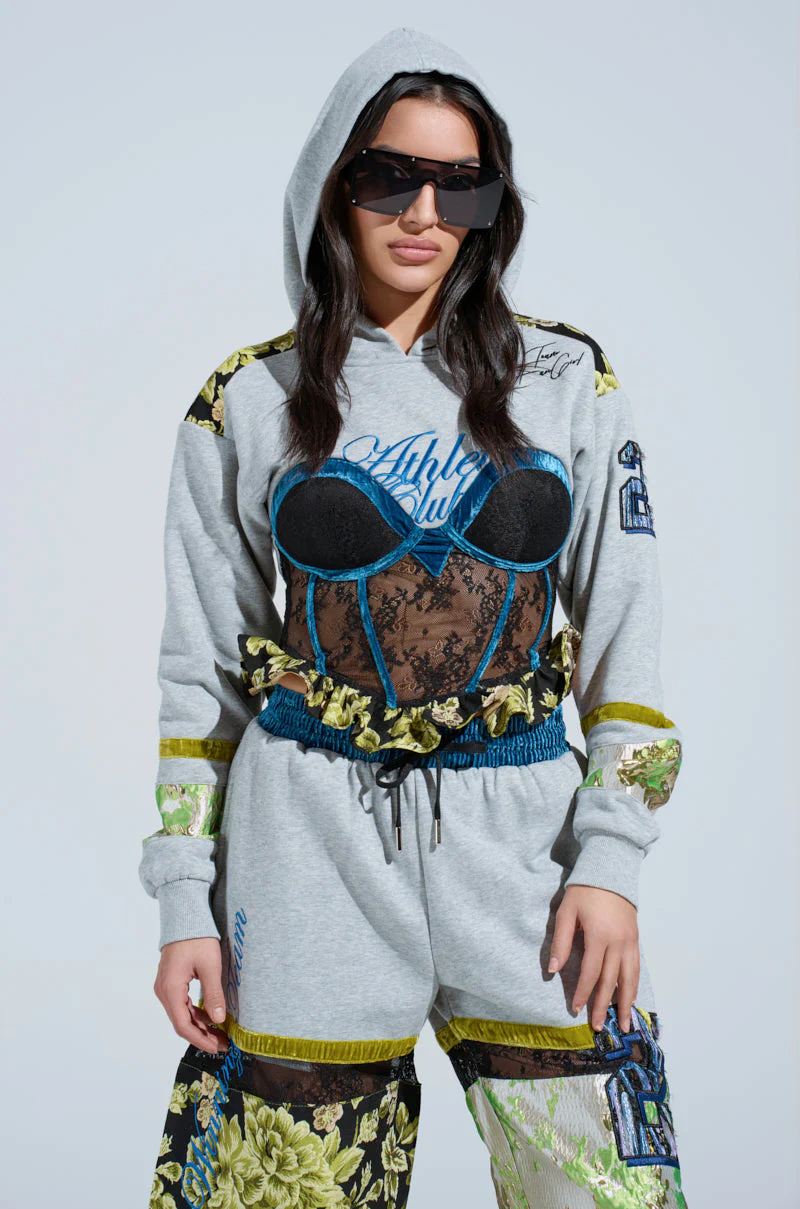 ATHLETIC CHIC HOODIE - Image 3