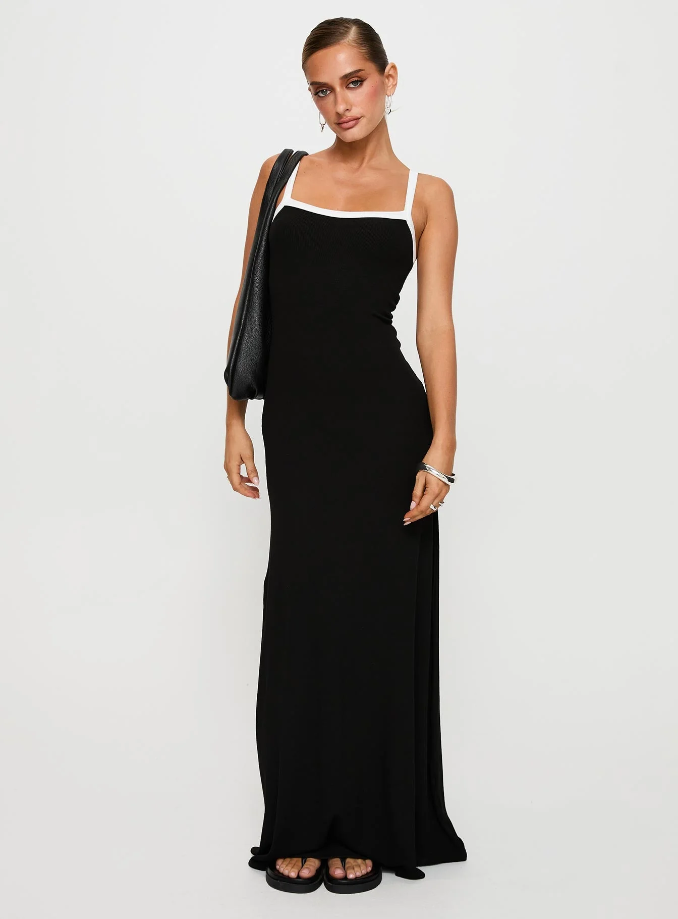 Austrina Maxi Dress Black - Image 2