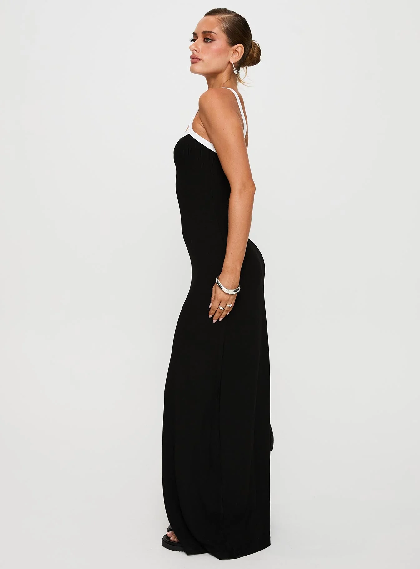 Austrina Maxi Dress Black - Image 4