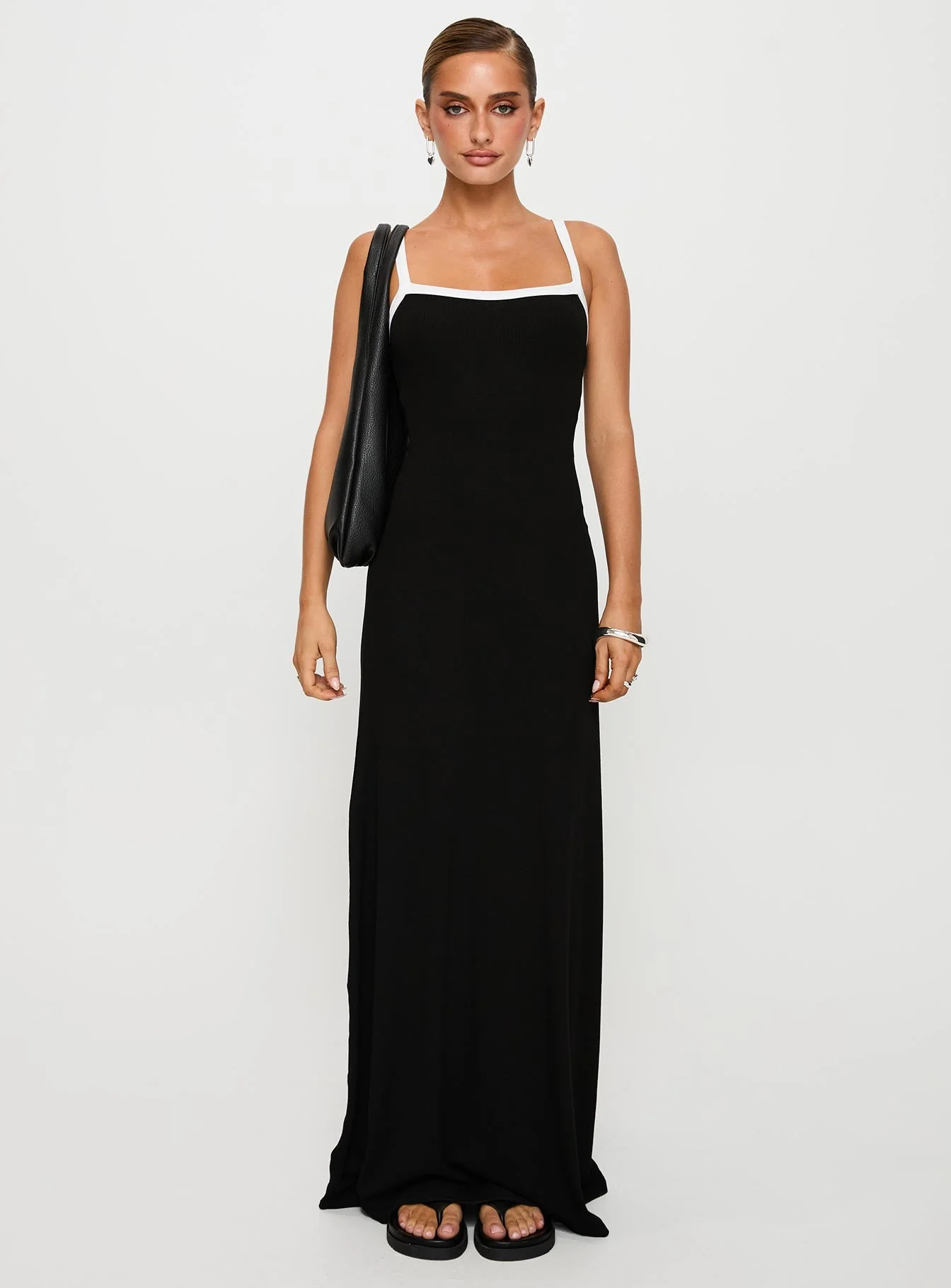 Austrina Maxi Dress Black - Image 7