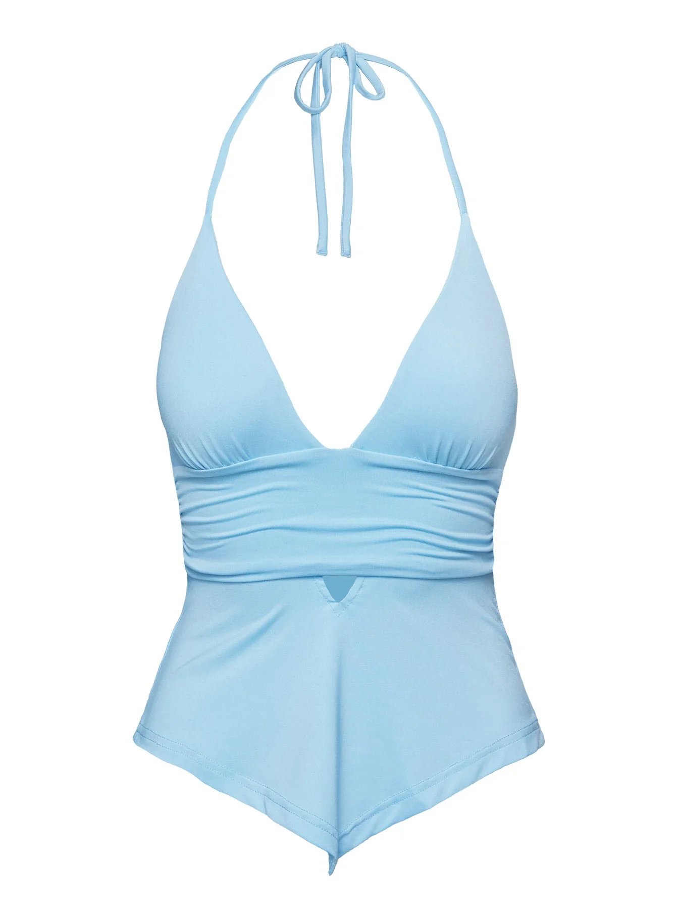 Averee Halter Top Blue - Image 5