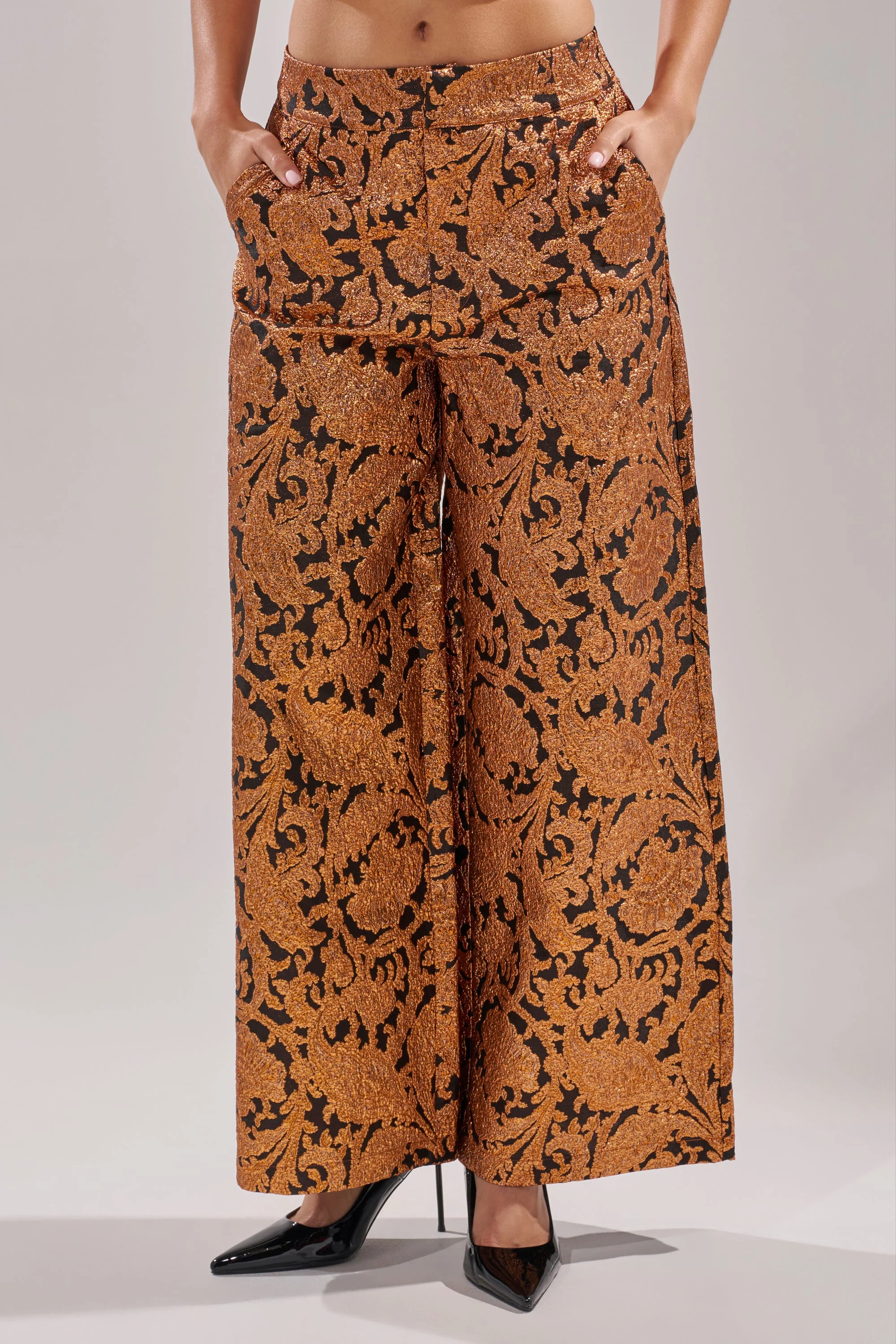 AWAY FROM ME BROCADE TROUSER - Image 2