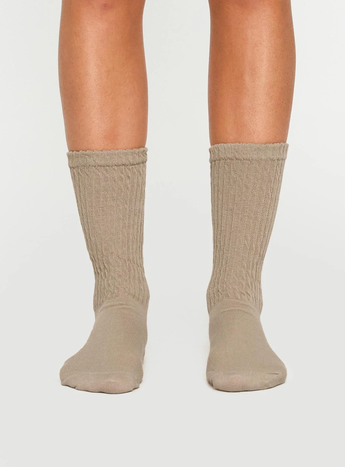 Back Around Socks Oat - Image 2