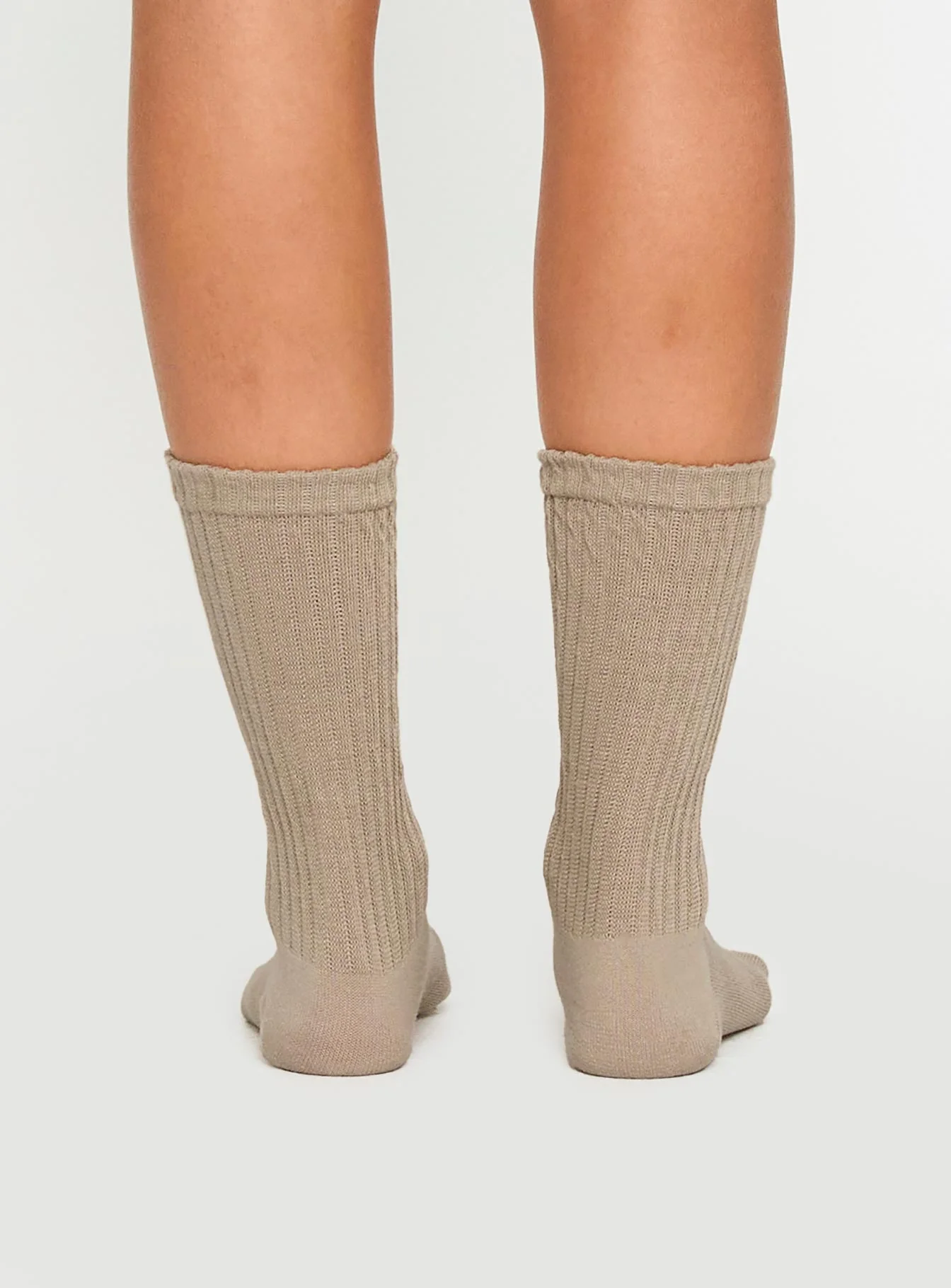 Back Around Socks Oat - Image 4