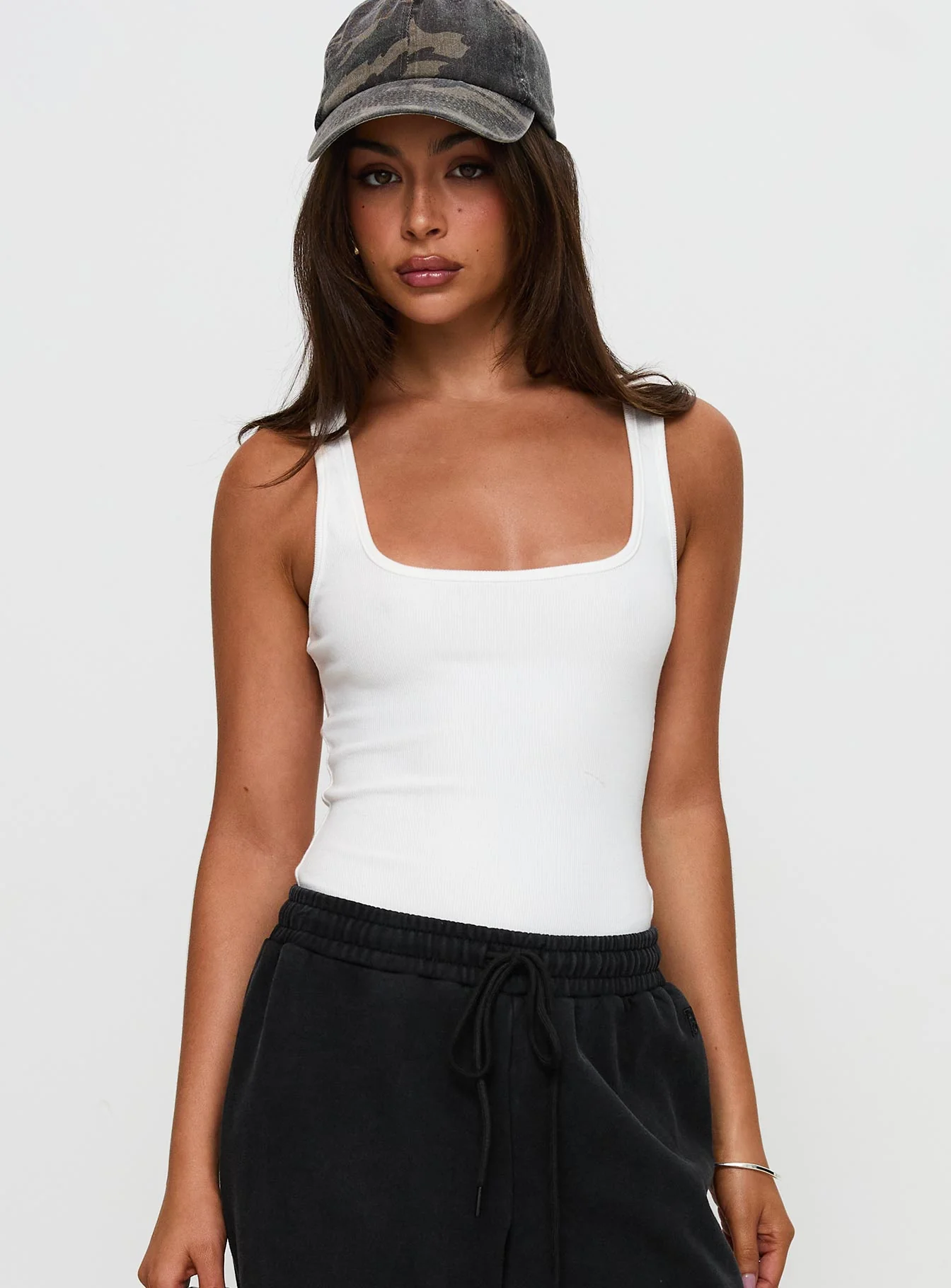 Baseline Rib Bodysuit White - Image 2