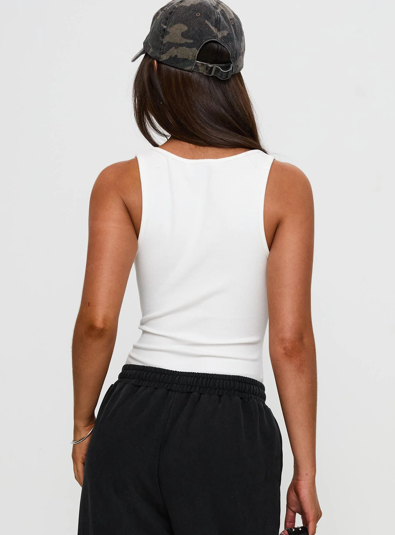 Baseline Rib Bodysuit White - Image 5