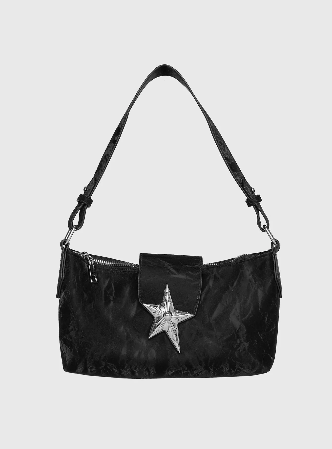 Be Your Girl Star Detail Bag Black - Image 2